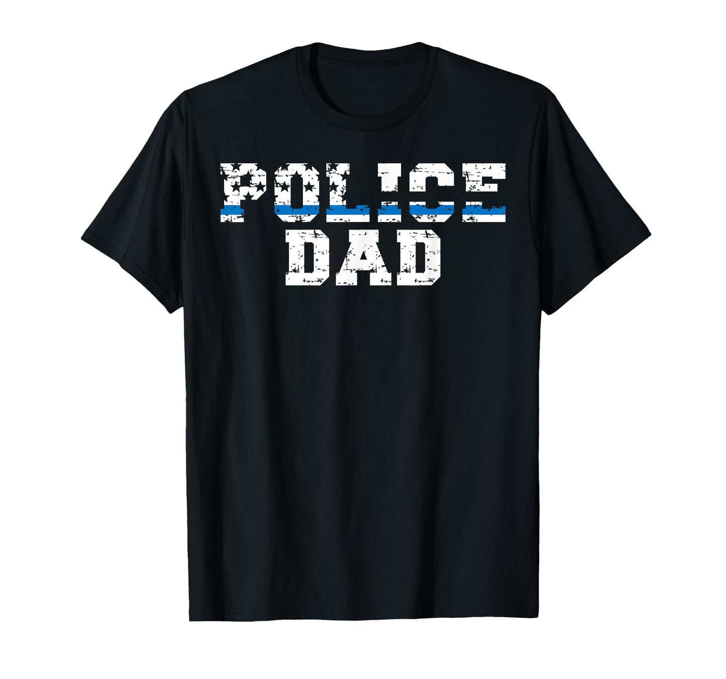 Police Dad Police Officer Dad Police T-Shirt - Trendy Graphic Men Women - T-Shirt, Sweatshirt, Hoodie