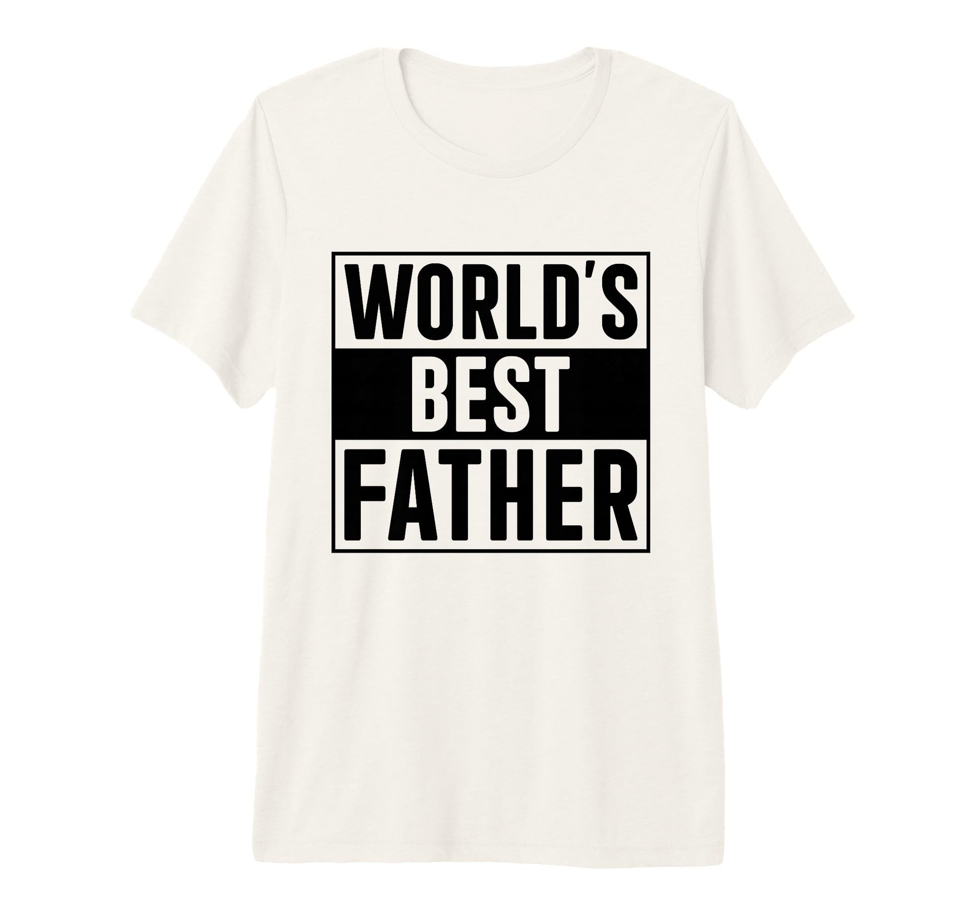 Best Father Worlds Best Father Tri T-Shirt - Fun Novelty Design Unisex - T-Shirt, Sweatshirt, Hoodie