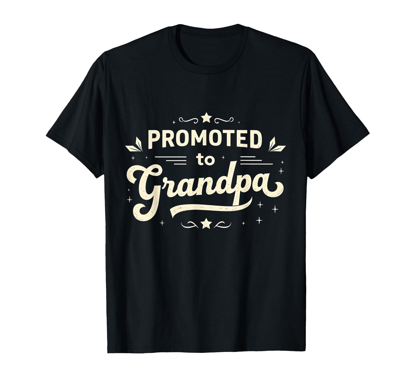 Promoted To Grandpa Best Grandpa T-Shirt - Novelty Apparel for Adults - T-Shirt, Sweatshirt, Hoodie