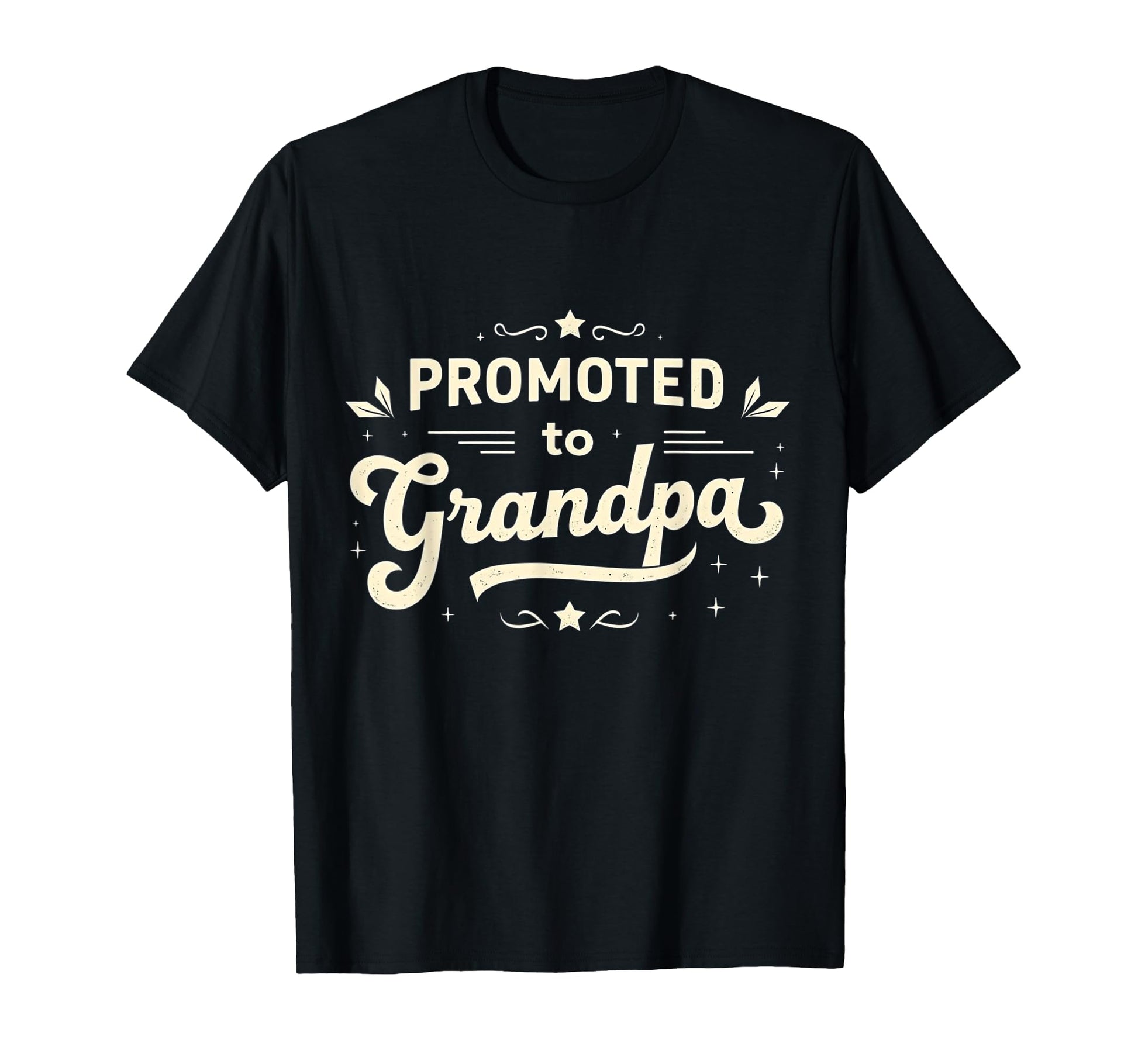 Promoted To Grandpa Best Grandpa T-Shirt - Novelty Apparel for Adults - T-Shirt, Sweatshirt, Hoodie