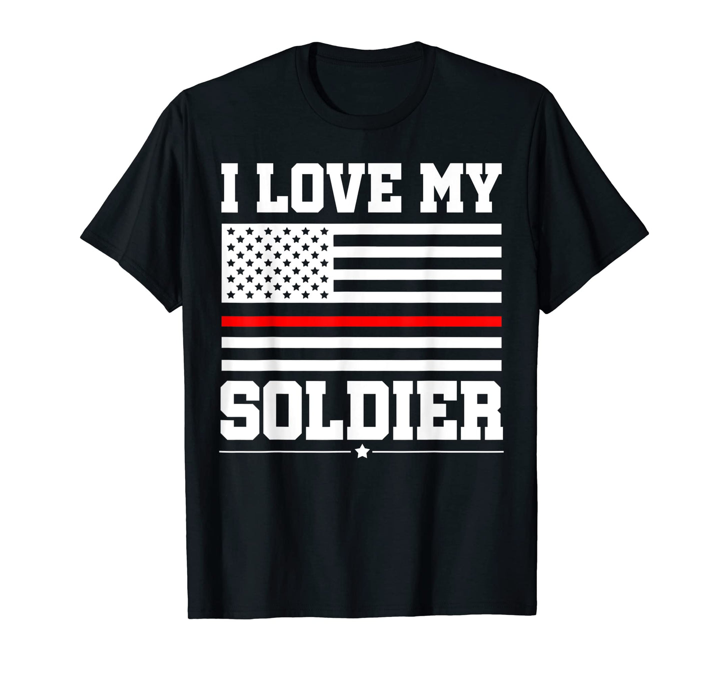 Soldier Veteran Army Dad Boyfriend T-Shirt - Custom Art Print Unisex - T-Shirt, Sweatshirt, Hoodie