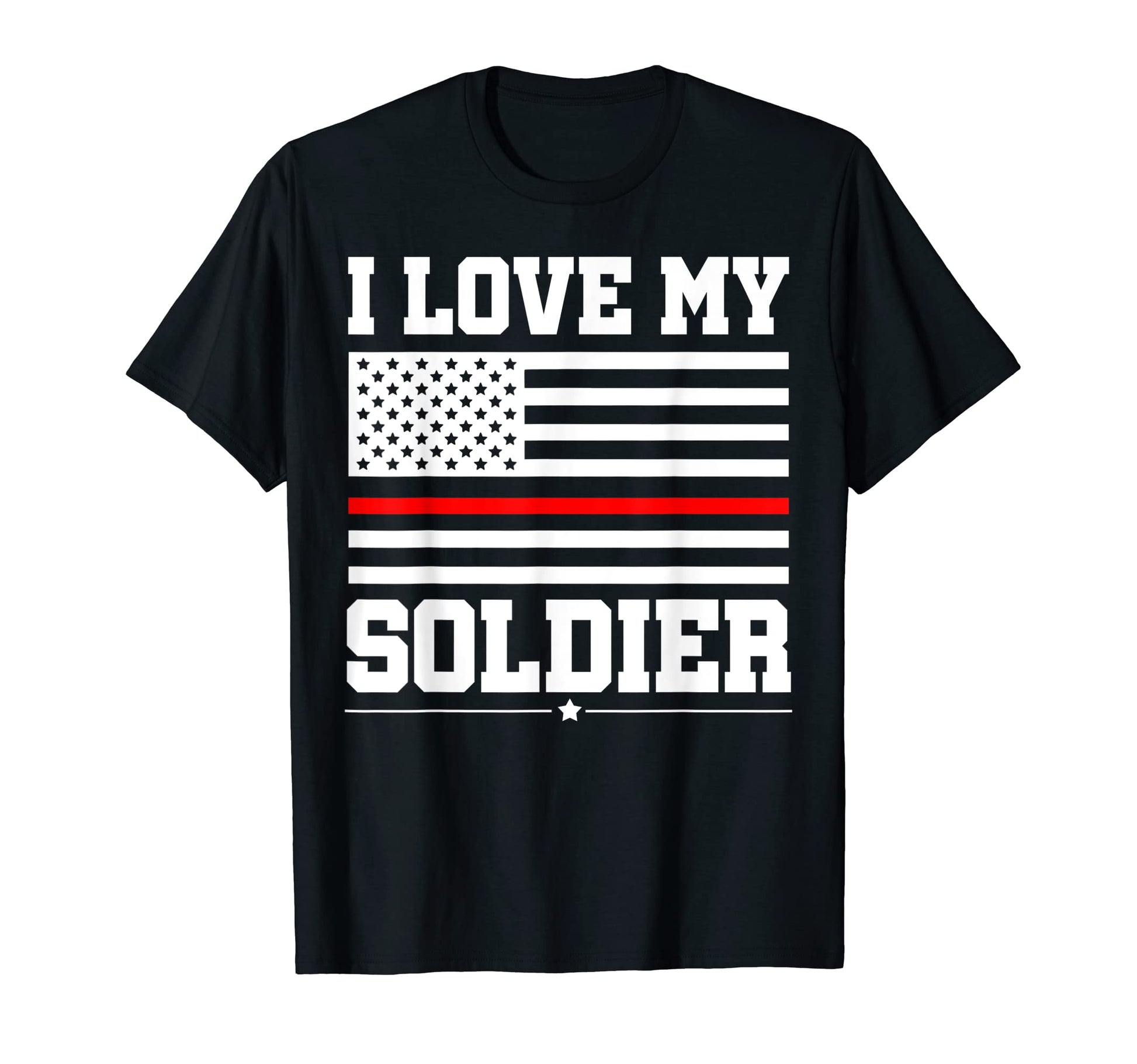 Soldier Veteran Army Dad Boyfriend T-Shirt - Custom Art Print Unisex - T-Shirt, Sweatshirt, Hoodie