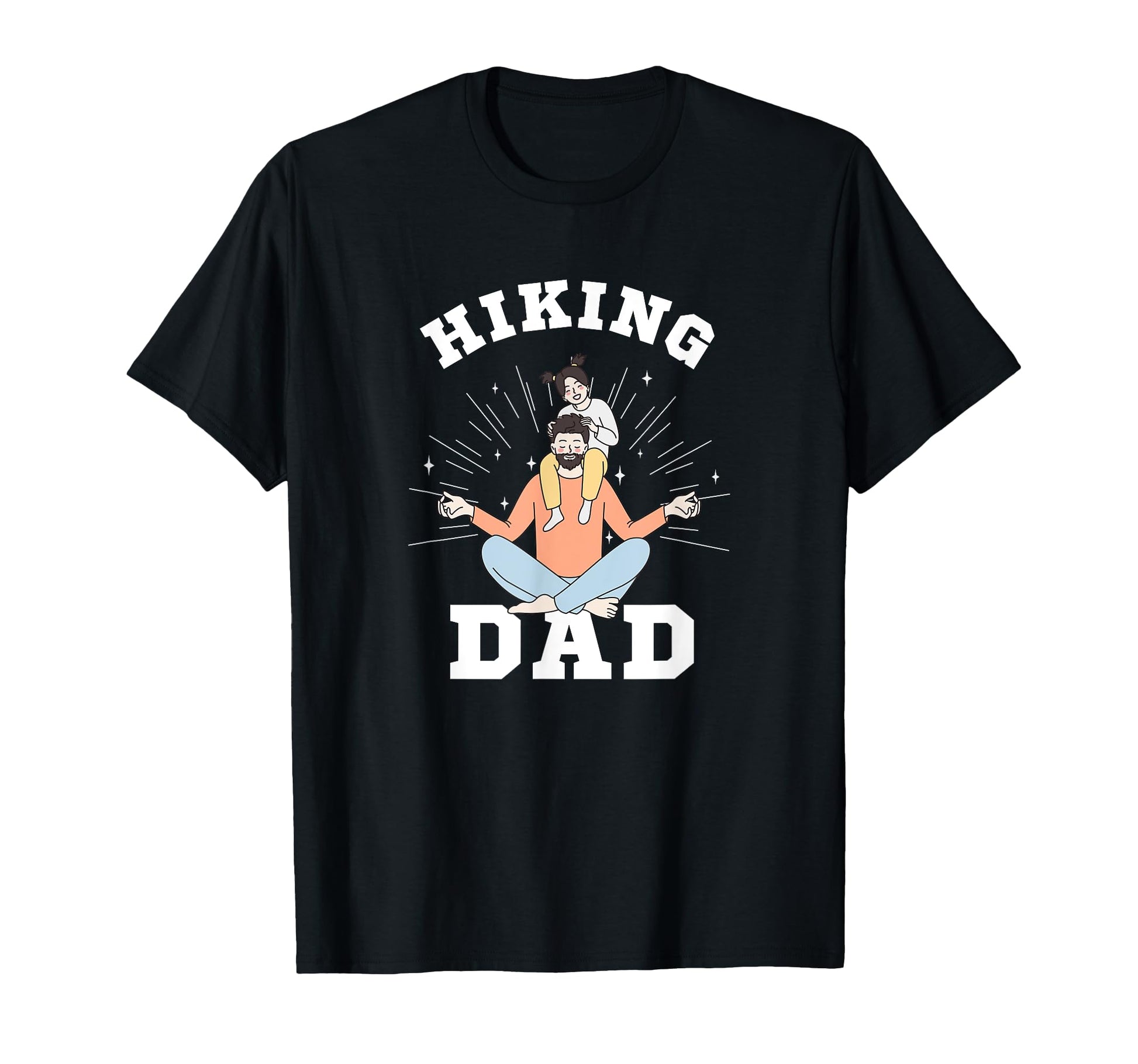 Hiking Dad Mountain Trail T-Shirt - Casual Everyday Wear for Adults - T-Shirt, Sweatshirt, Hoodie