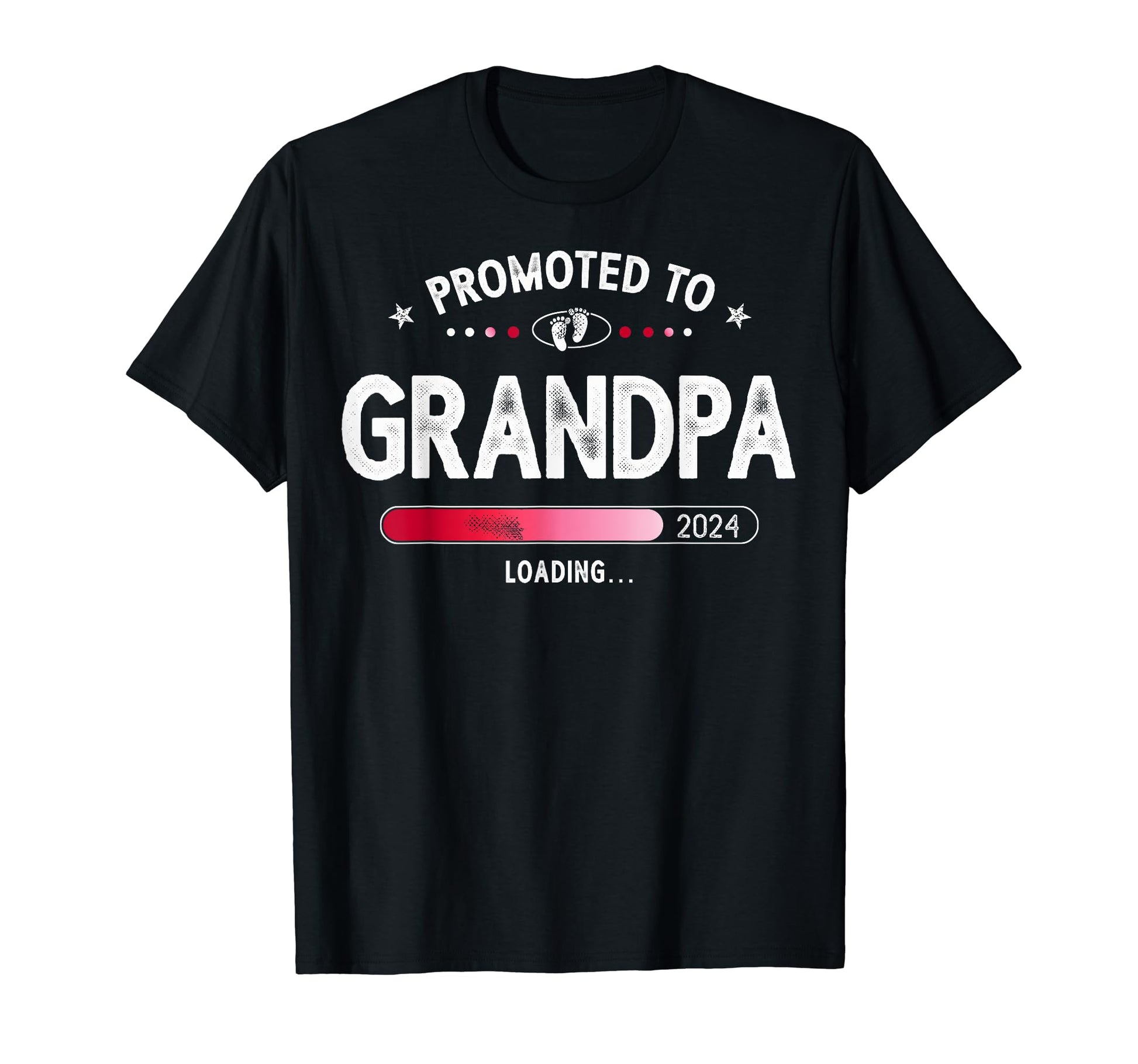 Promoted To Grandad Est 2024 Soon To T-Shirt - Casual Everyday Wear Unisex - T-Shirt, Sweatshirt, Hoodie