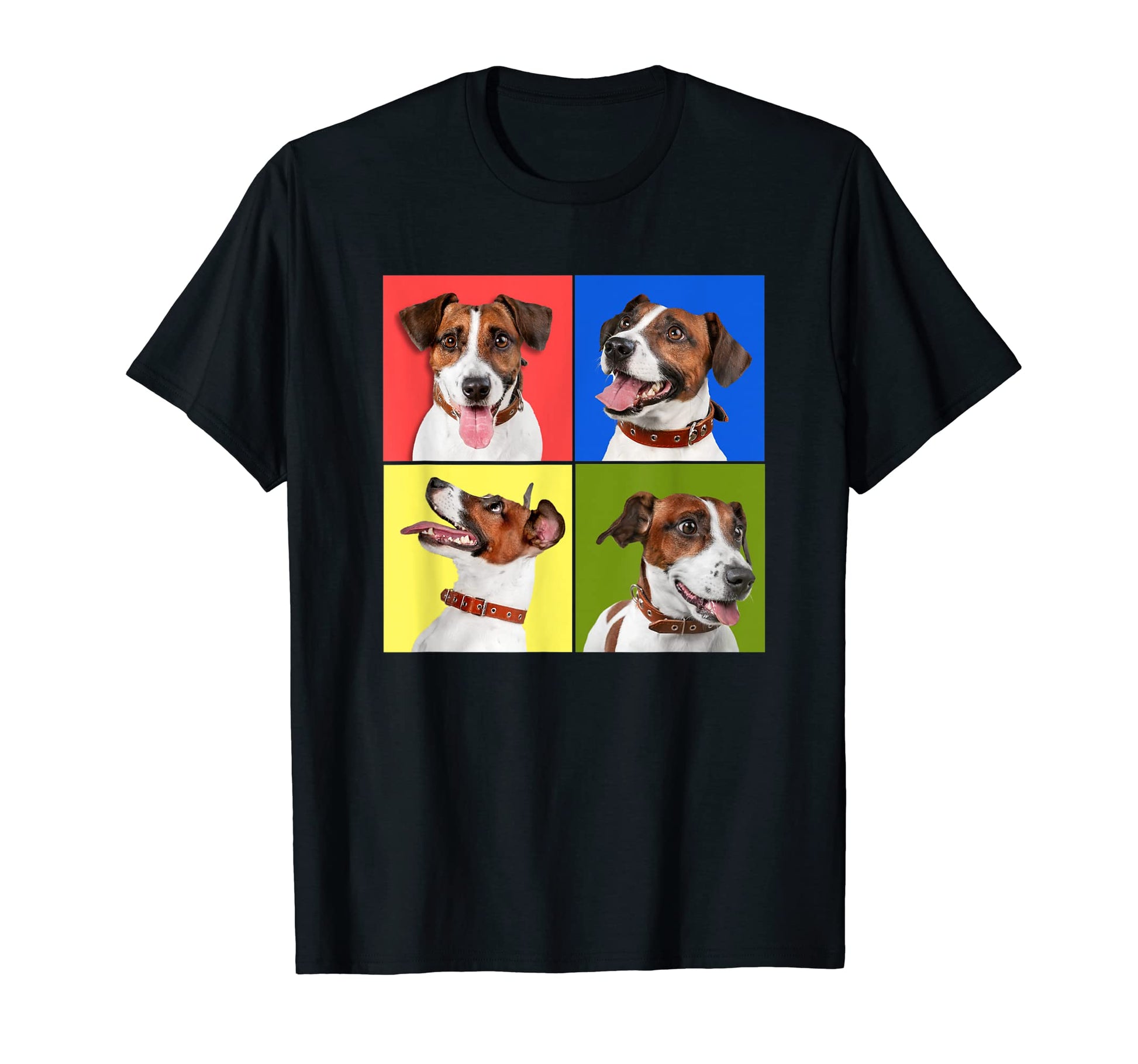 Jack Russel Pop Art Aesthetic Art T-Shirt - Minimalist Print Unisex - T-Shirt, Sweatshirt, Hoodie