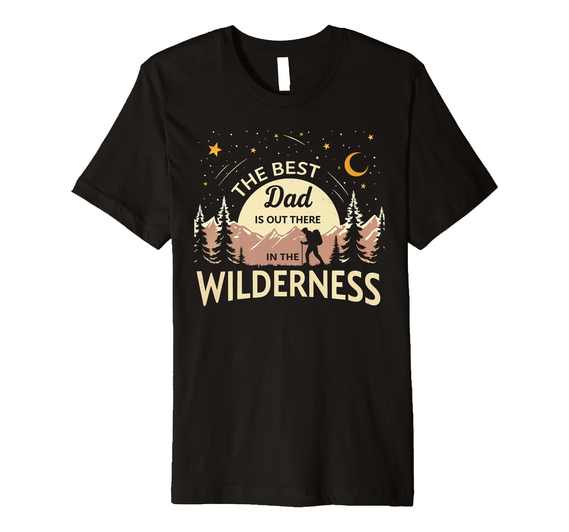 Hiking Dad Fathers Day Best Camping T-Shirt - Novelty Apparel for Adults - T-Shirt, Sweatshirt, Hoodie