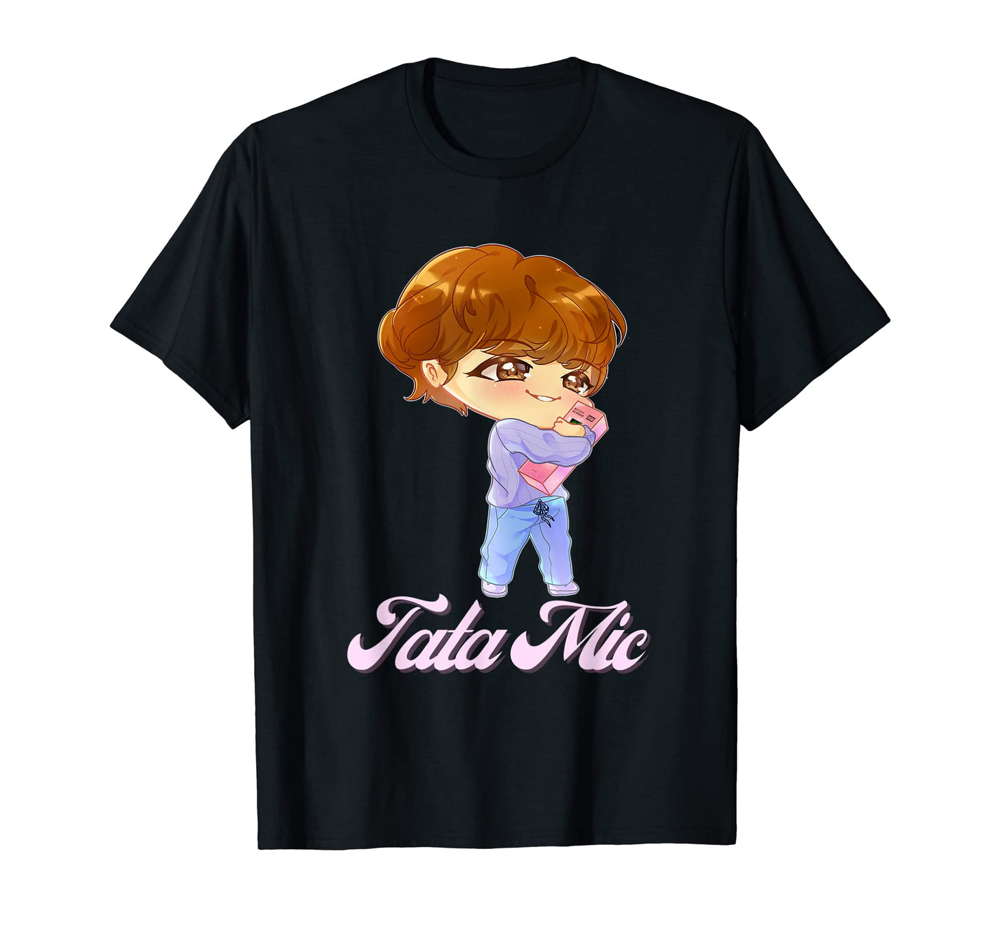 K Pop Tata Mic T-Shirt - Trendy Graphic Unisex - T-Shirt, Sweatshirt, Hoodie