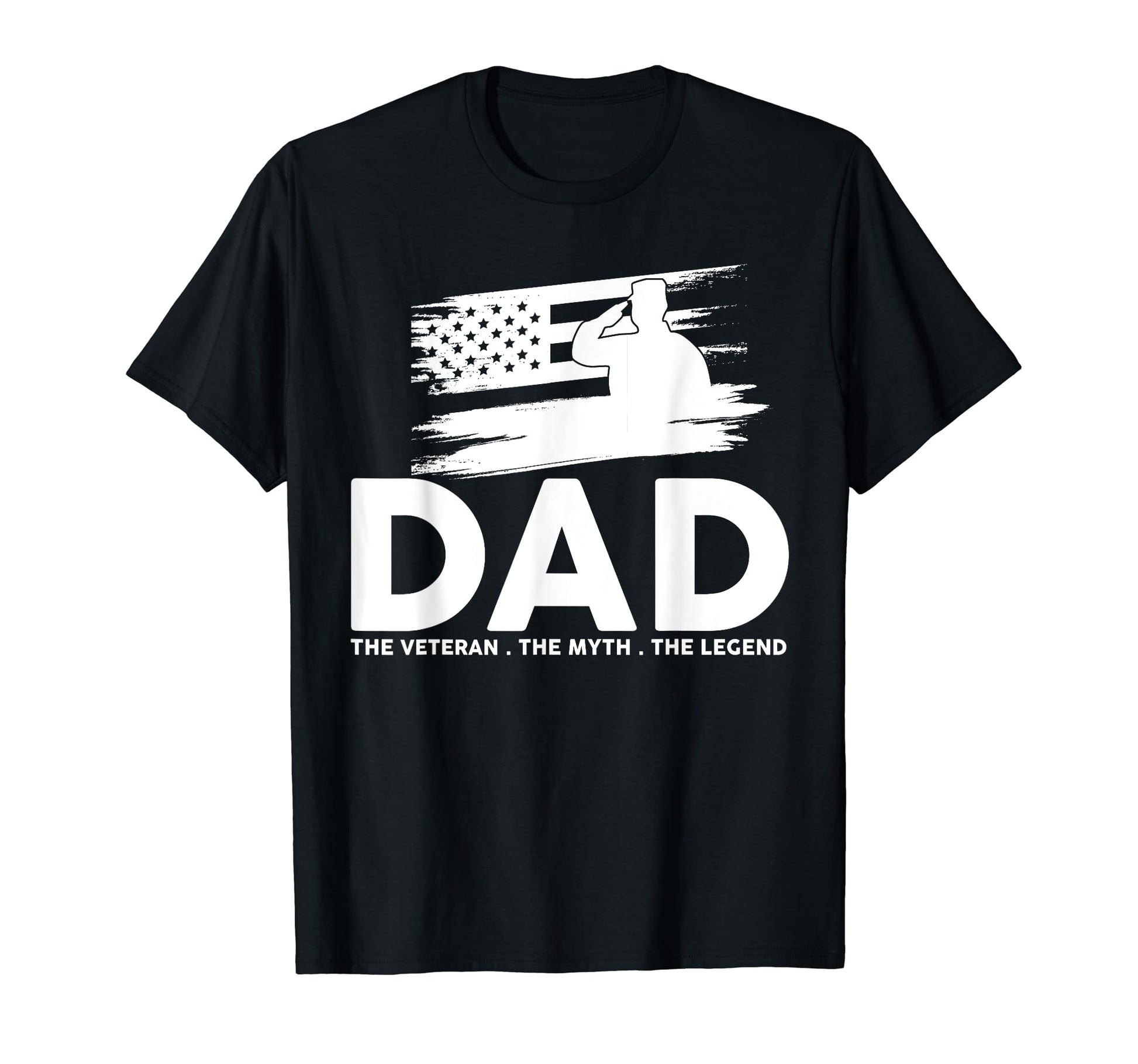 Mens Dad Veteran Myth Legend T-Shirt - Casual Everyday Wear for Adults - T-Shirt, Sweatshirt, Hoodie