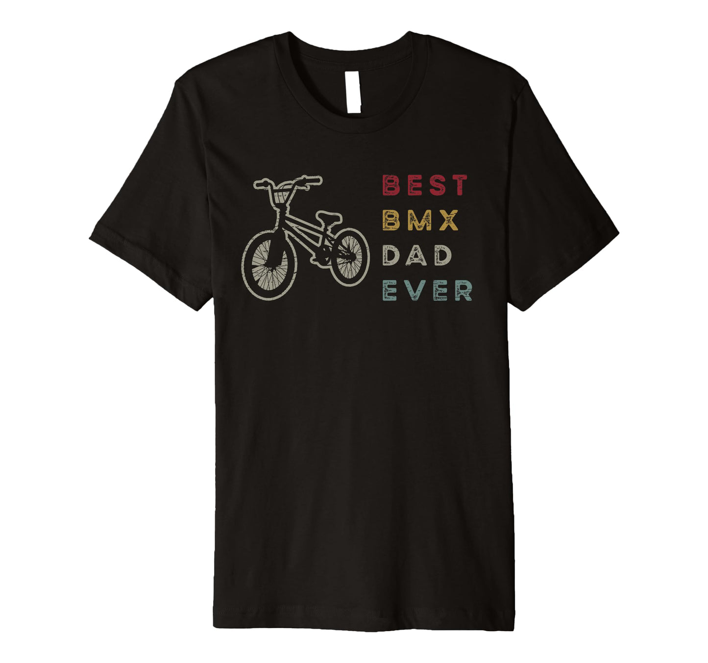 Best Bmx Dad Ever Cycling Bicycle T-Shirt - Novelty Apparel Men Women - T-Shirt, Sweatshirt, Hoodie
