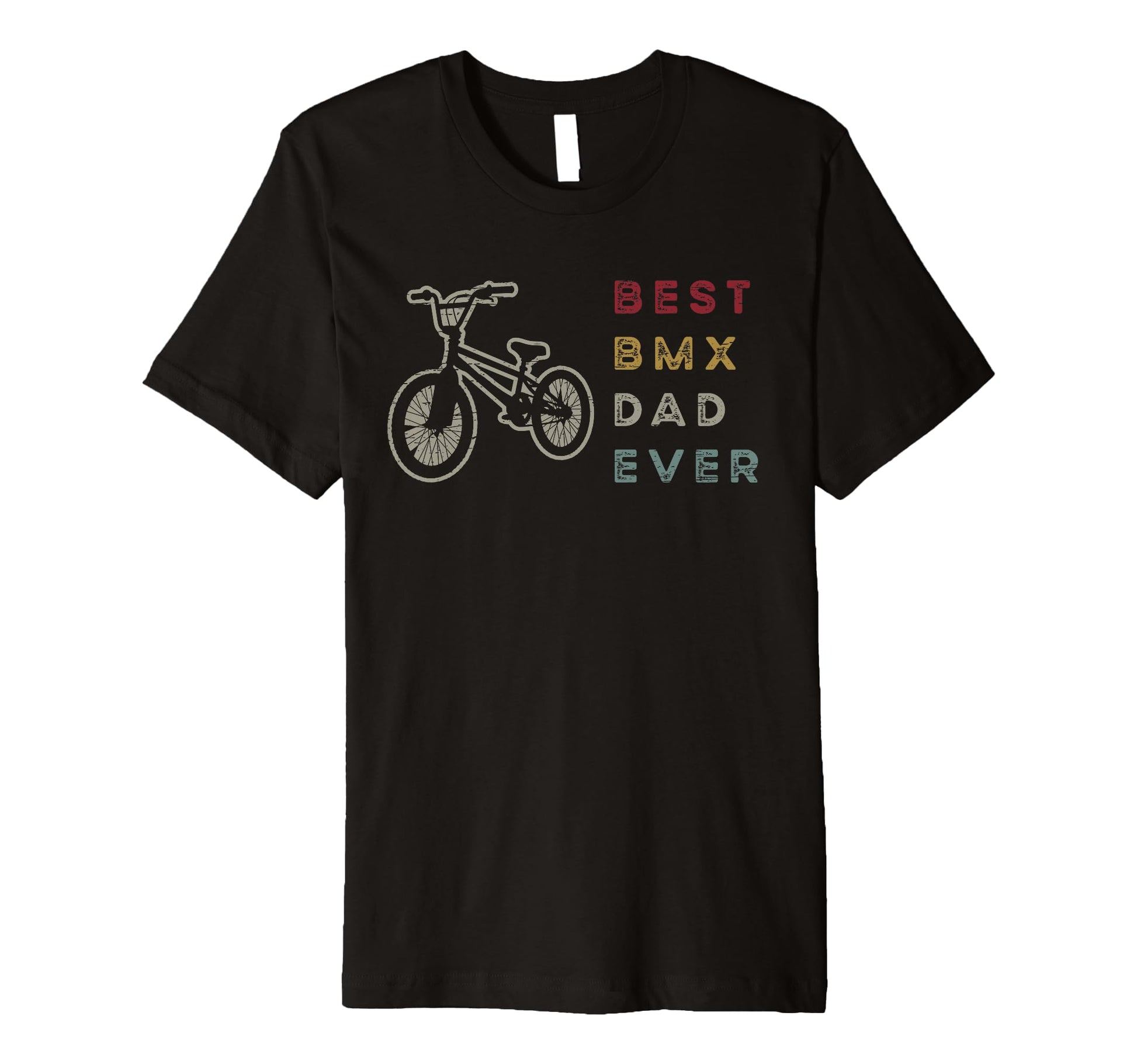 Best Bmx Dad Ever Cycling Bicycle T-Shirt - Novelty Apparel Men Women - T-Shirt, Sweatshirt, Hoodie