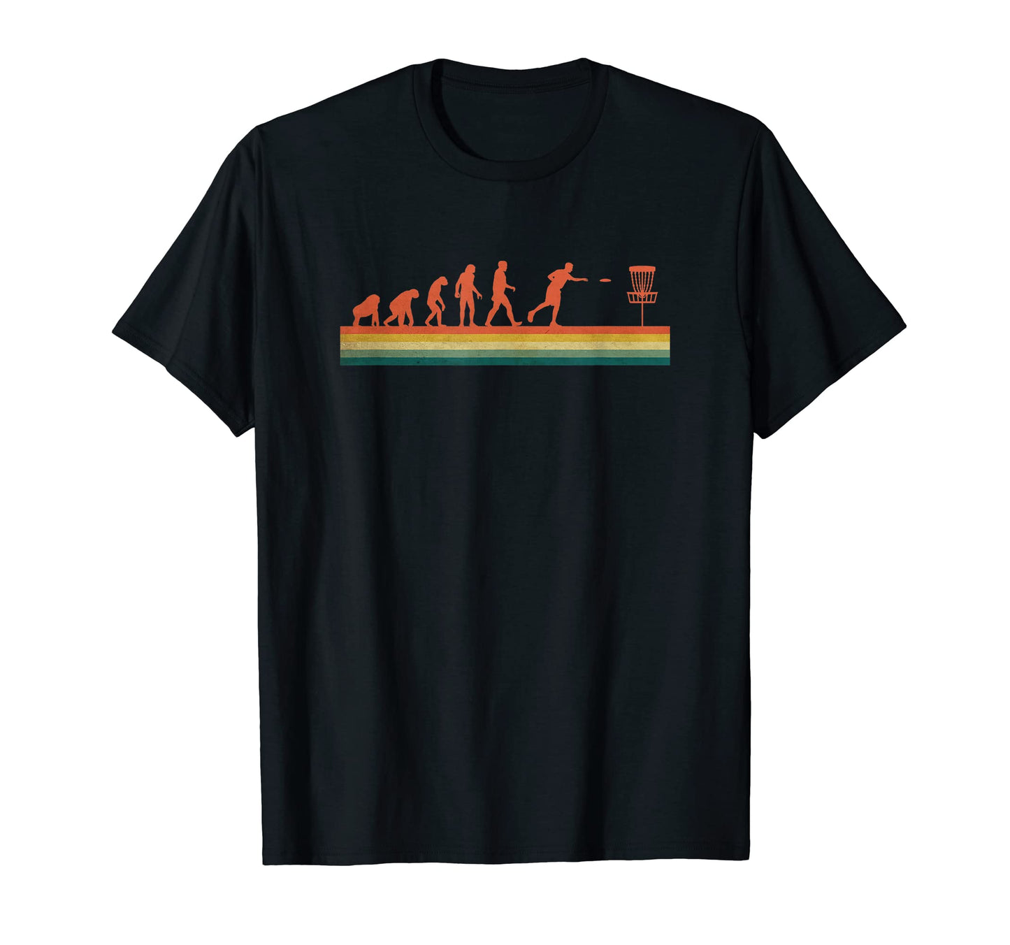 Disc Golf Evolution Science Nerd T-Shirt - Aesthetic Graphic for Adults - T-Shirt, Sweatshirt, Hoodie