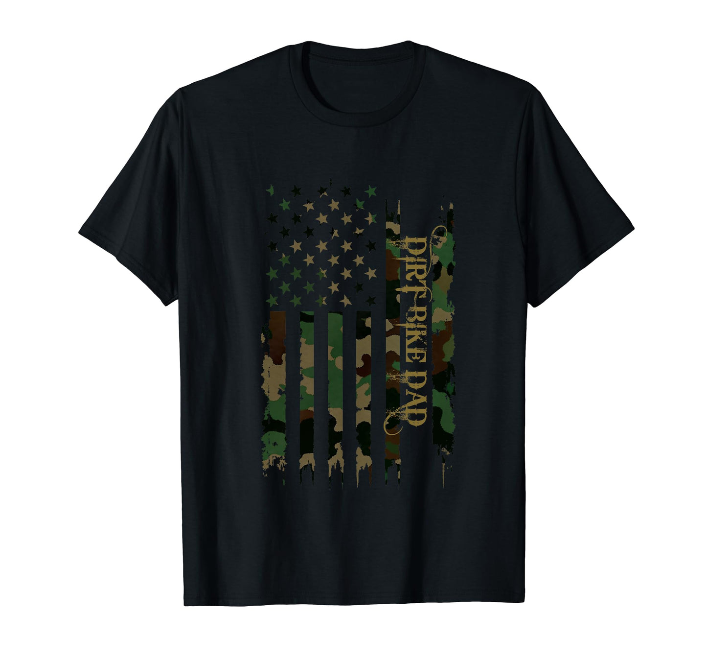 Dirt Bike Dad United States T-Shirt - Novelty Apparel for Adults - T-Shirt, Sweatshirt, Hoodie