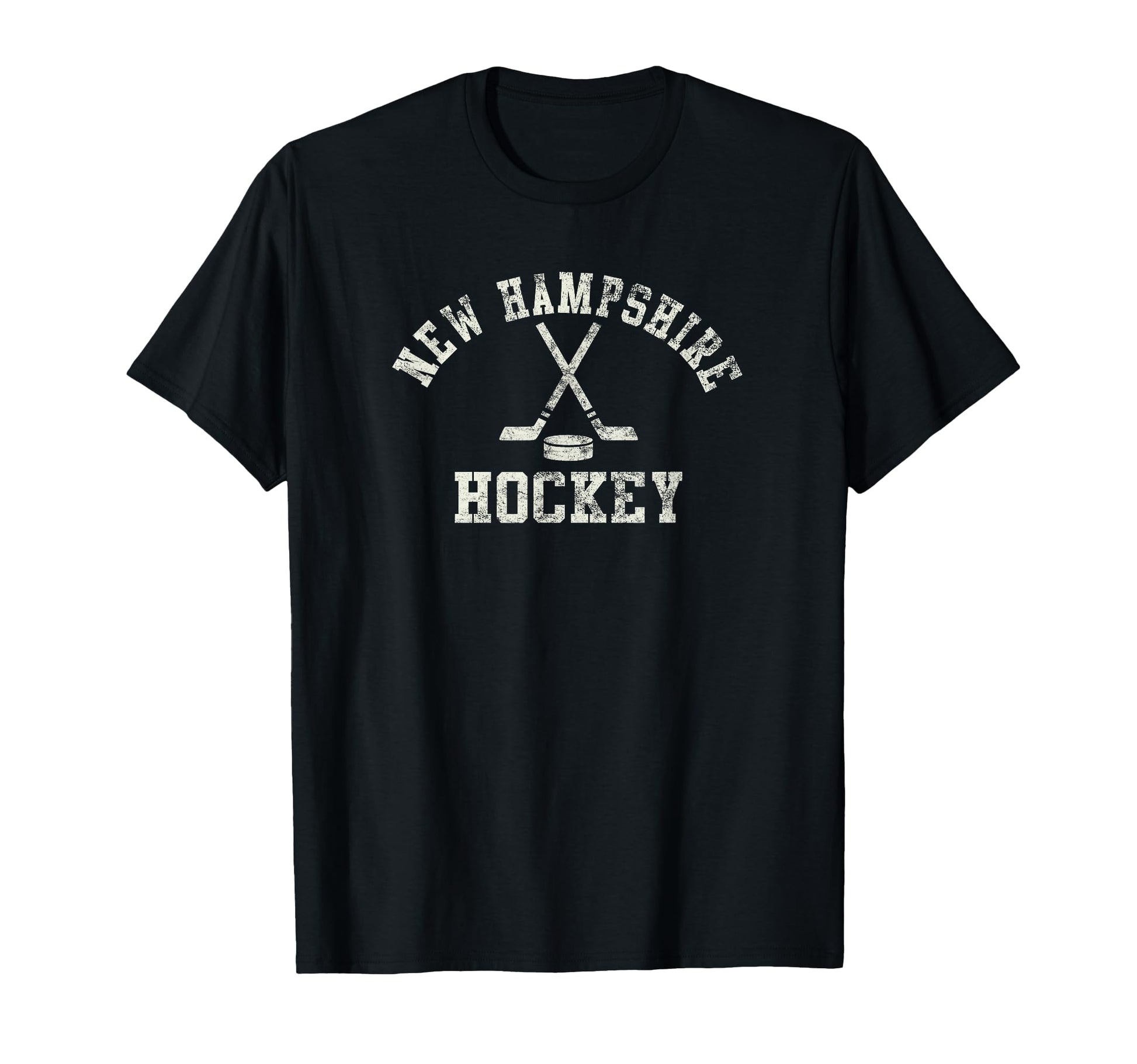 New Hampshire Hockey T-Shirt - Custom Art Print for Adults - T-Shirt, Sweatshirt, Hoodie