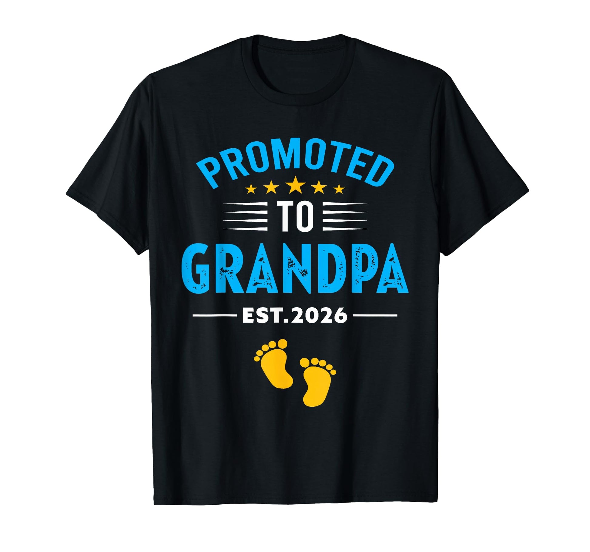 Promoted To Grandpa 2026 Great T-Shirt - Minimalist Print for Adults - T-Shirt, Sweatshirt, Hoodie