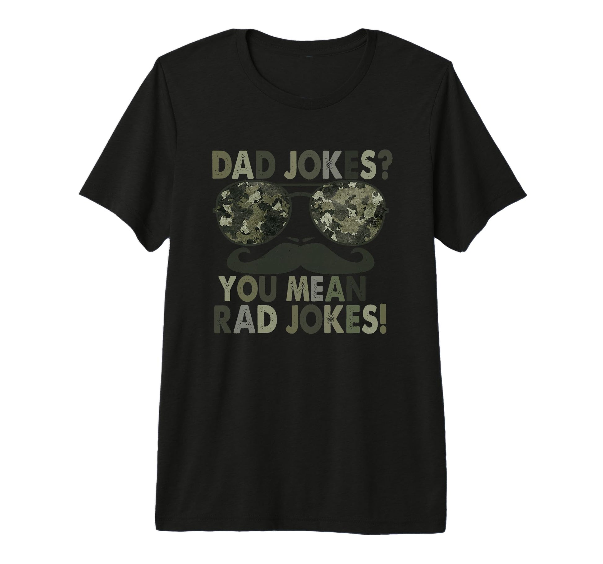 Dad Jokes You Mean Rad Jokes Tri Blend T-Shirt - Aesthetic Graphic Unisex - T-Shirt, Sweatshirt, Hoodie