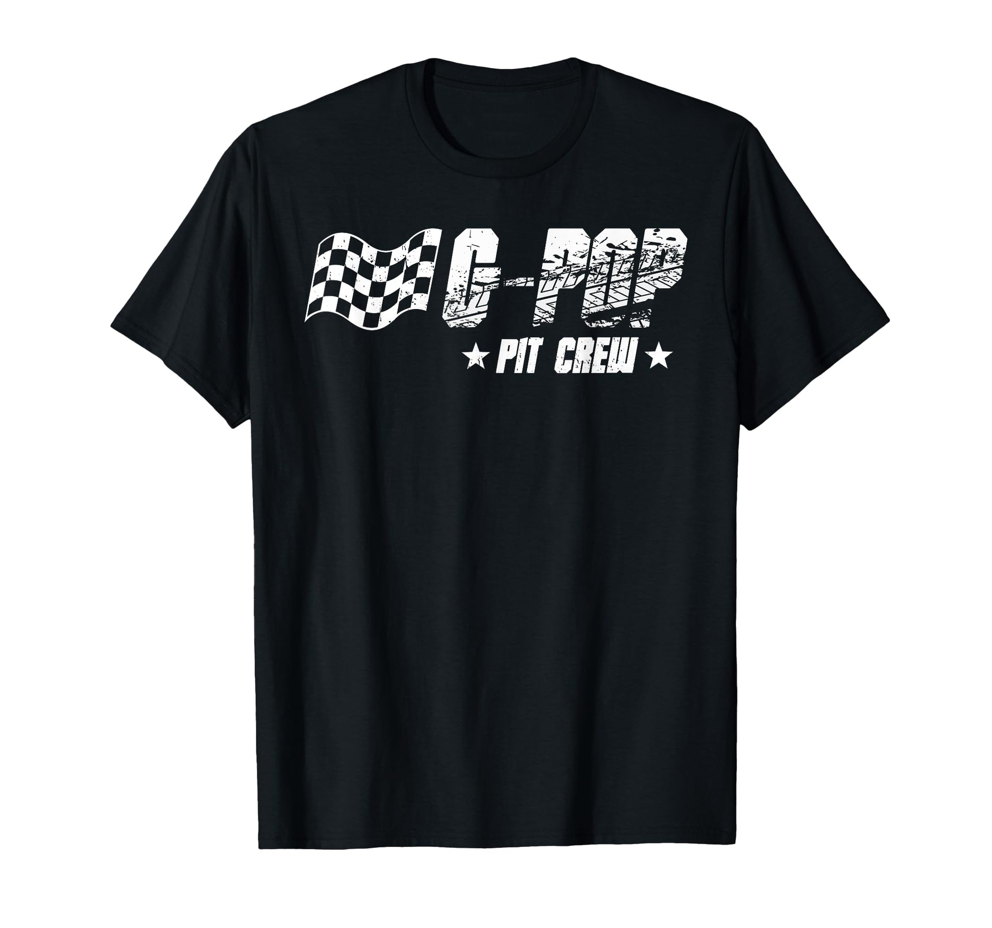G Pop Pit Crew Race Car Birthday Family T-Shirt - Streetwear Style Unisex - T-Shirt, Sweatshirt, Hoodie
