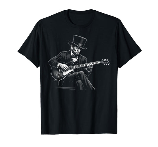 Abraham Lincoln Abe Lincoln Playing T-Shirt - Aesthetic Graphic Men Women - T-Shirt, Sweatshirt, Hoodie