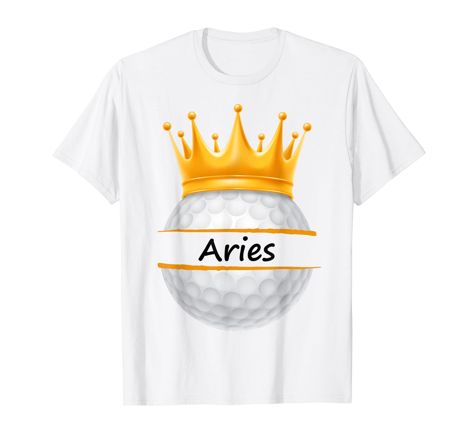 Novelty Golf Personalized Name Aries T-Shirt - Aesthetic Graphic Men Women - T-Shirt, Sweatshirt, Hoodie