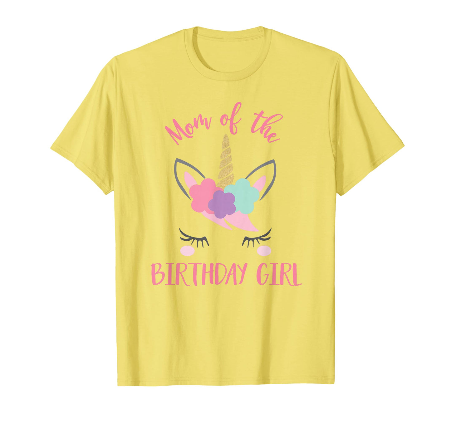 Unicorn Mom Mom Birthday Matching T-Shirt - Custom Art Print Men Women - T-Shirt, Sweatshirt, Hoodie