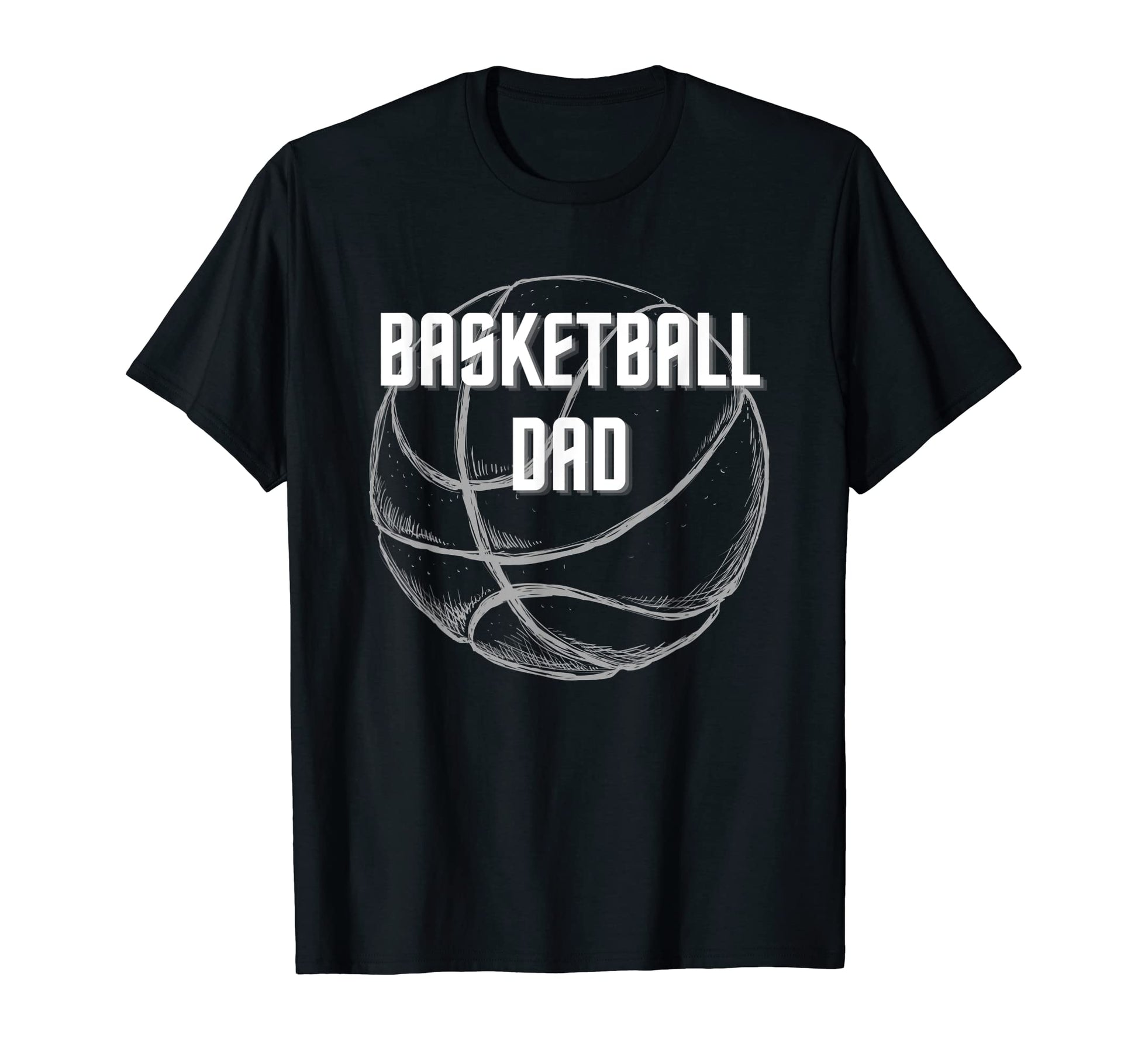 Basketball Ballers Dunk Hoops Dad T-Shirt - Custom Art Print for Adults - T-Shirt, Sweatshirt, Hoodie
