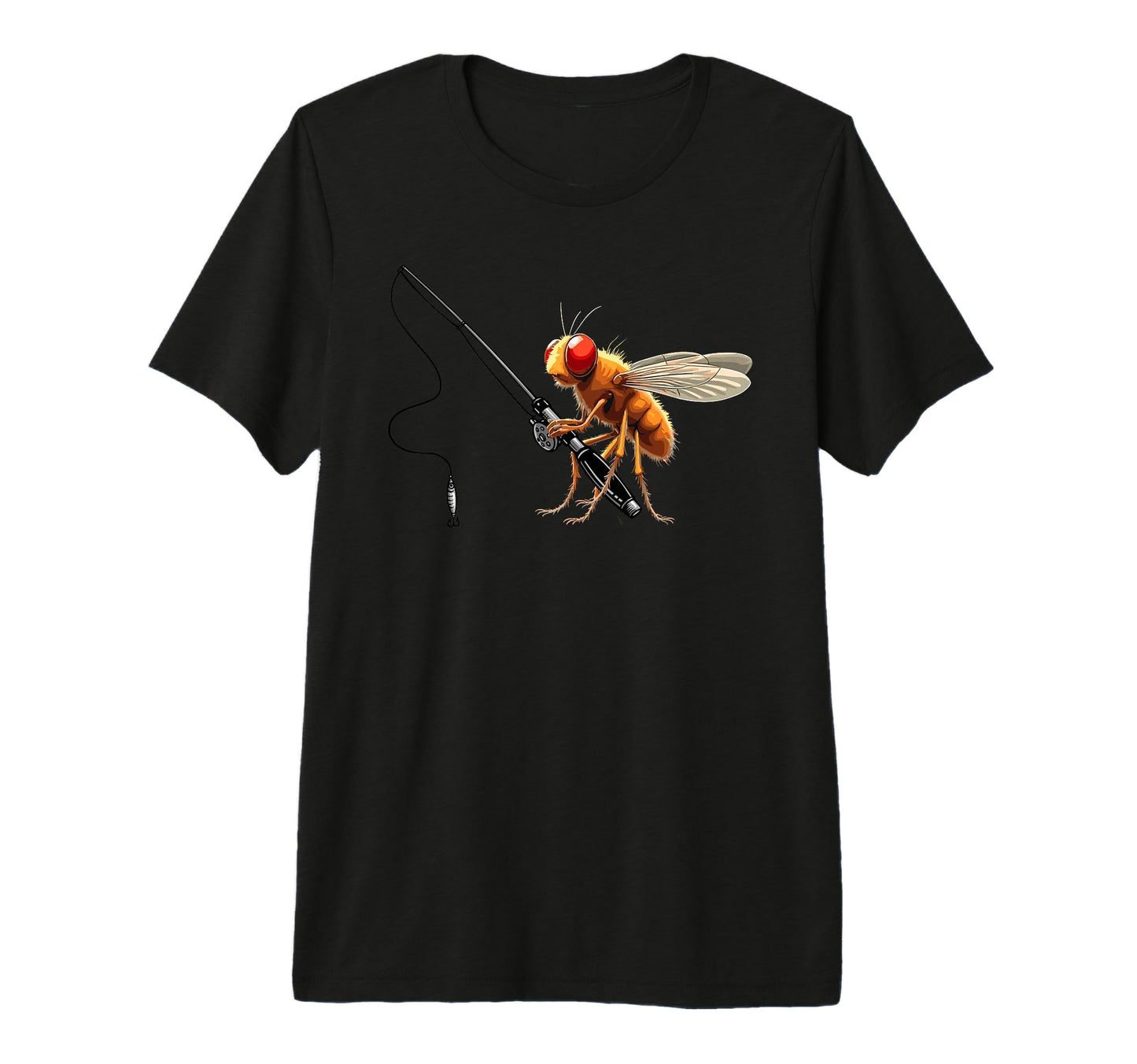 Fisherman Angler Fish Fan Trout T-Shirt - Fun Novelty Design for Adults - T-Shirt, Sweatshirt, Hoodie