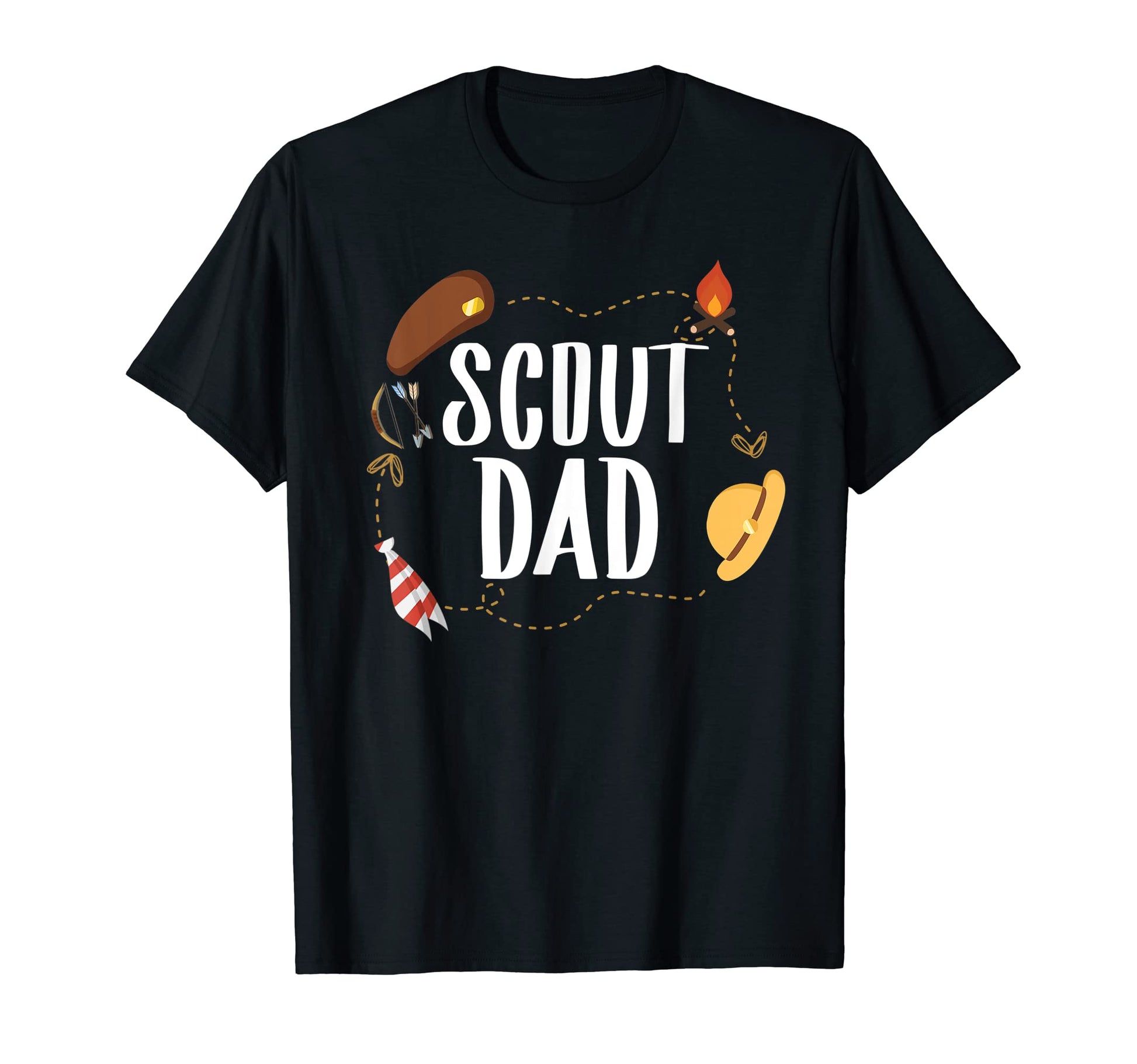 Scout Dad Matching Camping Scout T-Shirt - Aesthetic Graphic Unisex - T-Shirt, Sweatshirt, Hoodie