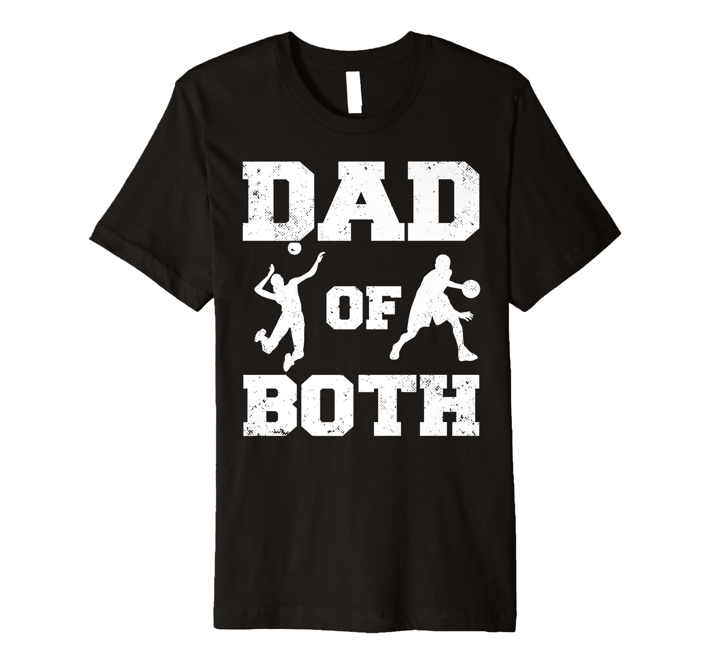 Mens Dad Both Funny Volleyball T-Shirt - Streetwear Style Men Women - T-Shirt, Sweatshirt, Hoodie