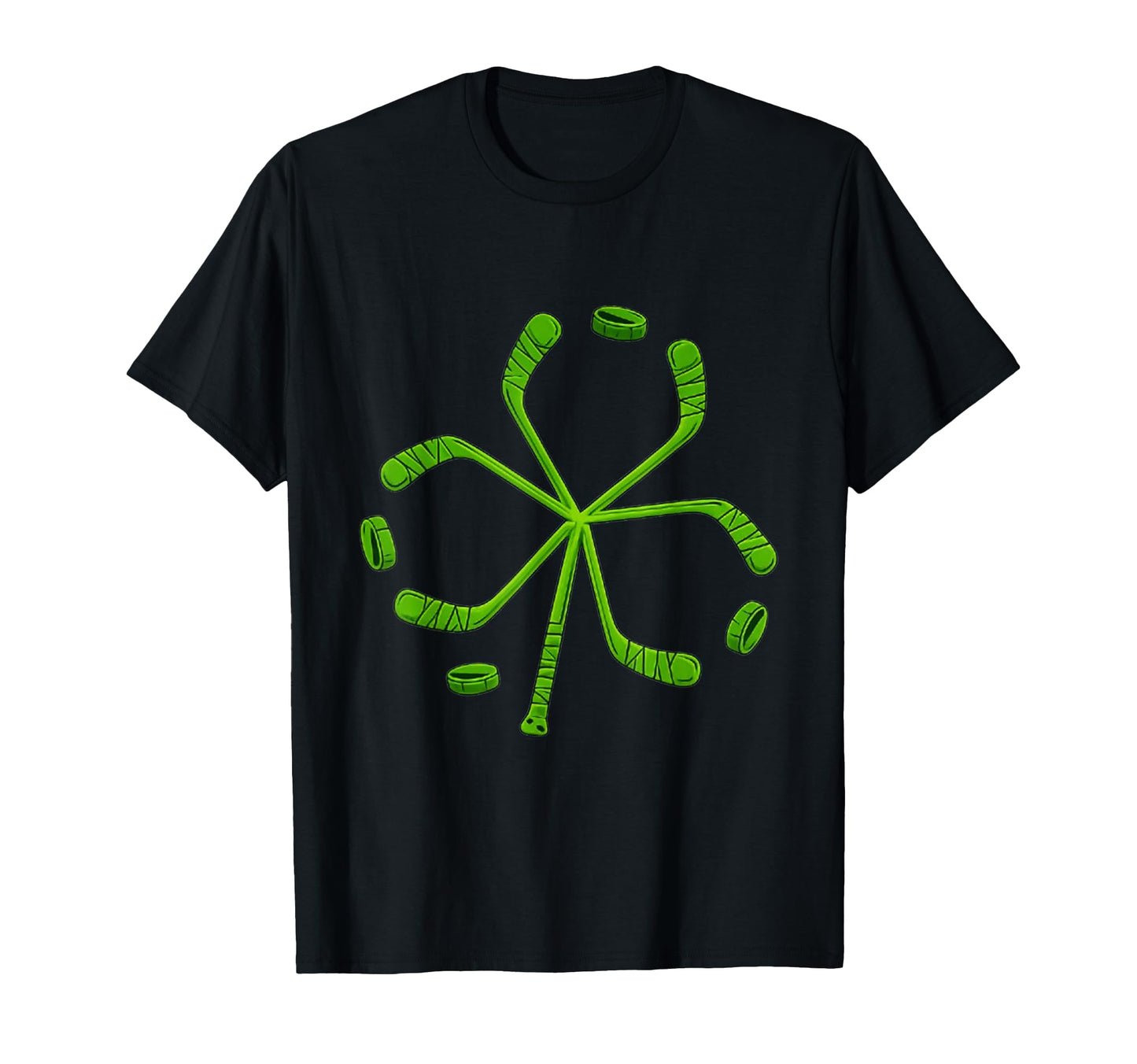 St Patricks Day Shamrock Hockey St T-Shirt - Graphic Print Men Women - T-Shirt, Sweatshirt, Hoodie
