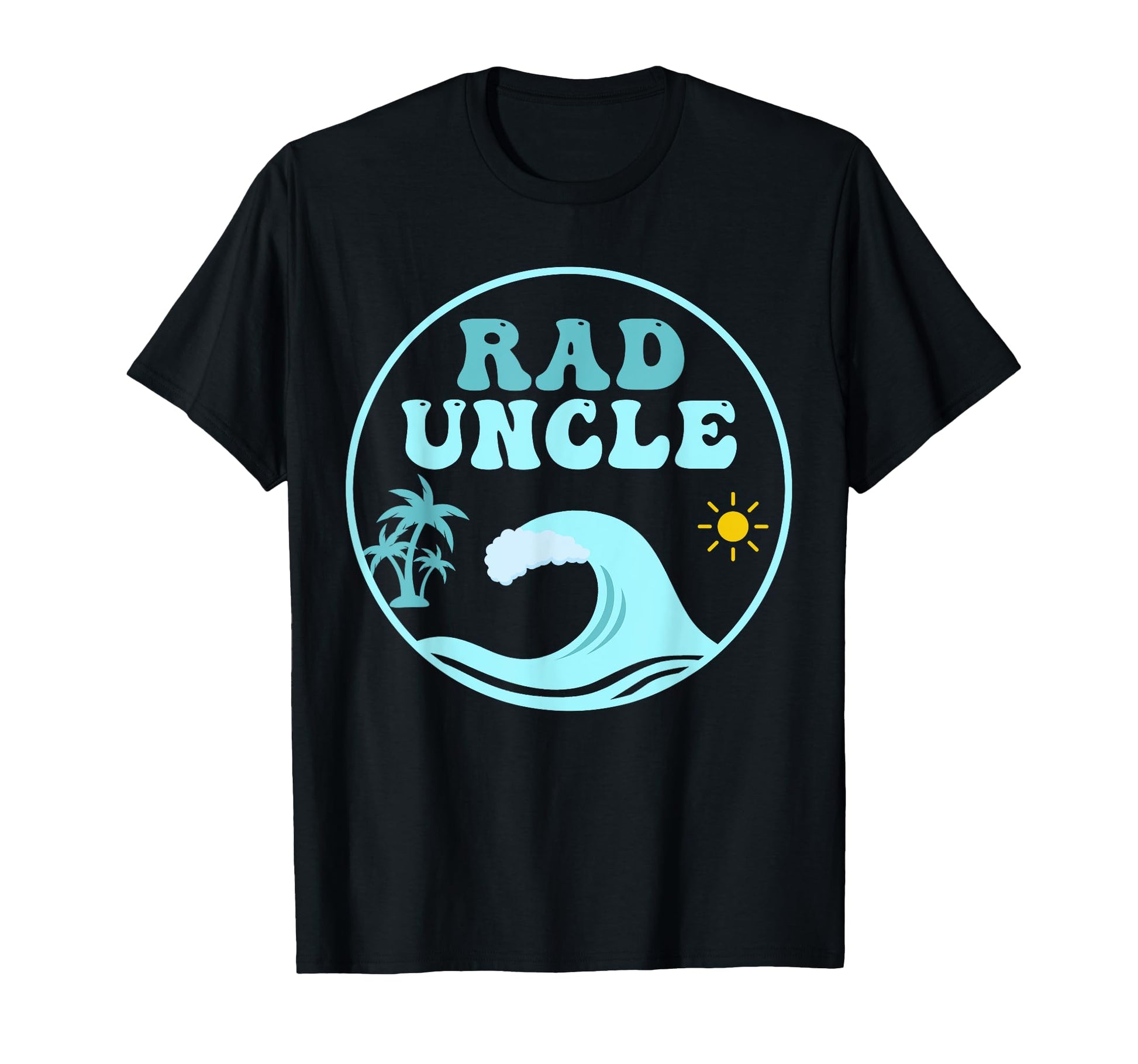 Rad Uncle Big One 1St Birthday Surf T-Shirt - Unique Graphic Men Women - T-Shirt, Sweatshirt, Hoodie