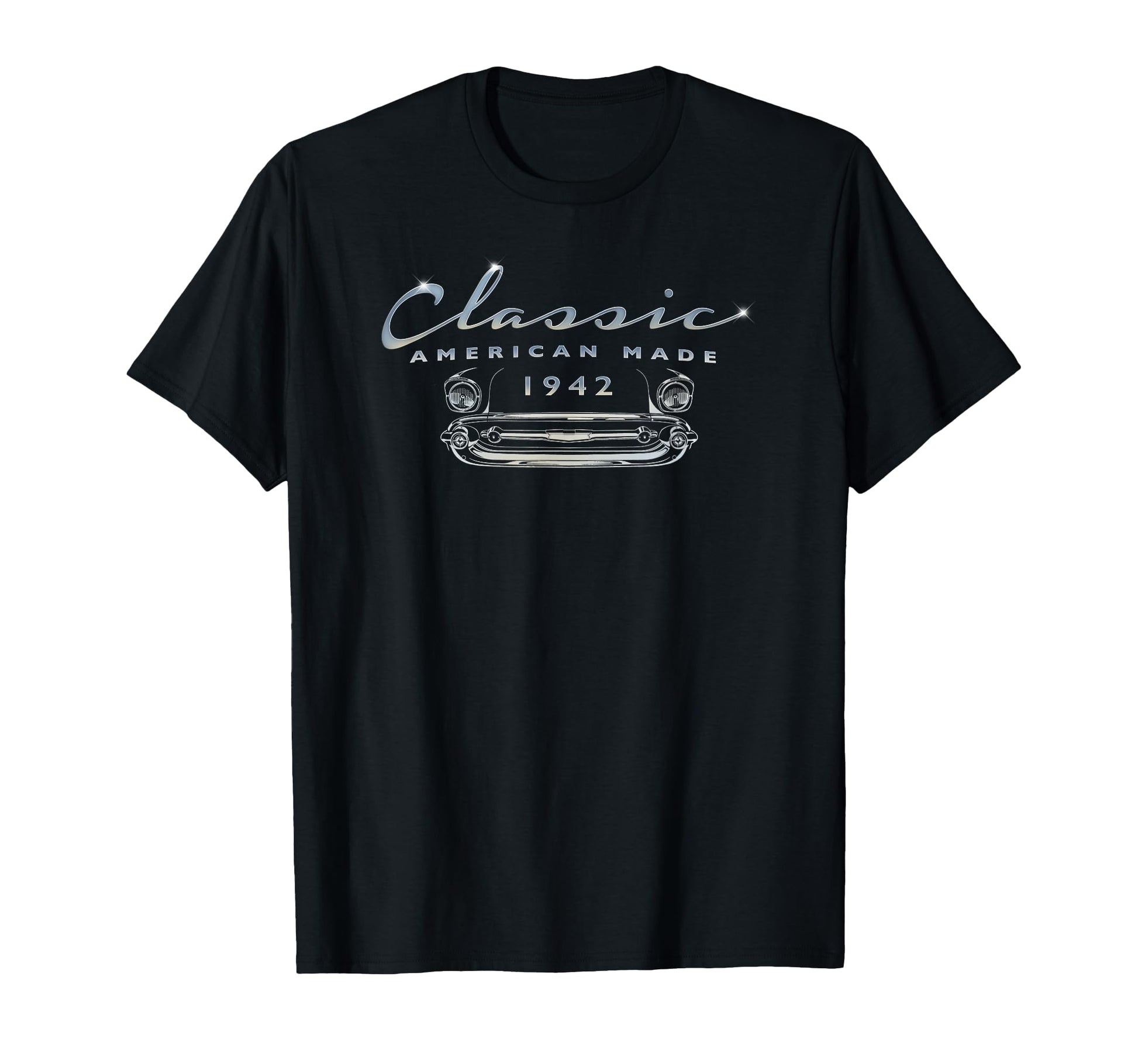 Car 1942 Happy 84Th Birthday Antique Auto T-Shirt - Trendy Graphic Unisex - T-Shirt, Sweatshirt, Hoodie