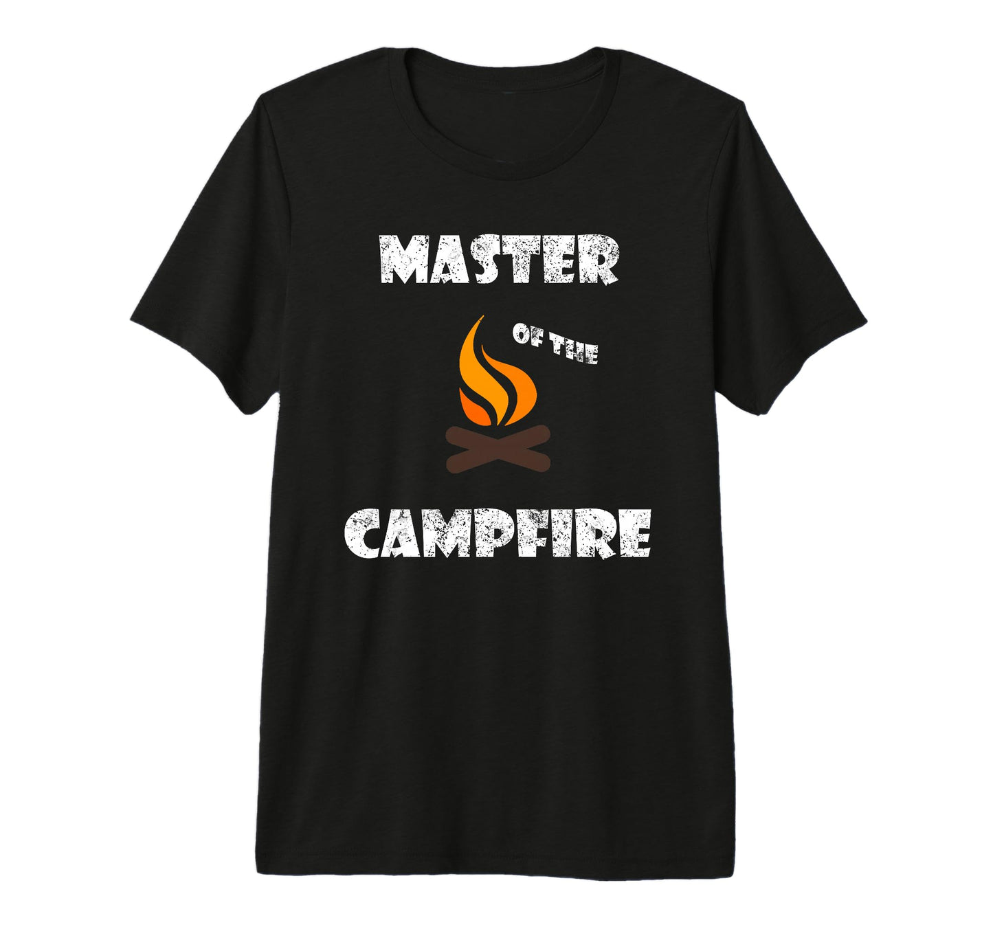 Master Campfire Camper Dad Camping T-Shirt - Casual Everyday Wear Unisex - T-Shirt, Sweatshirt, Hoodie