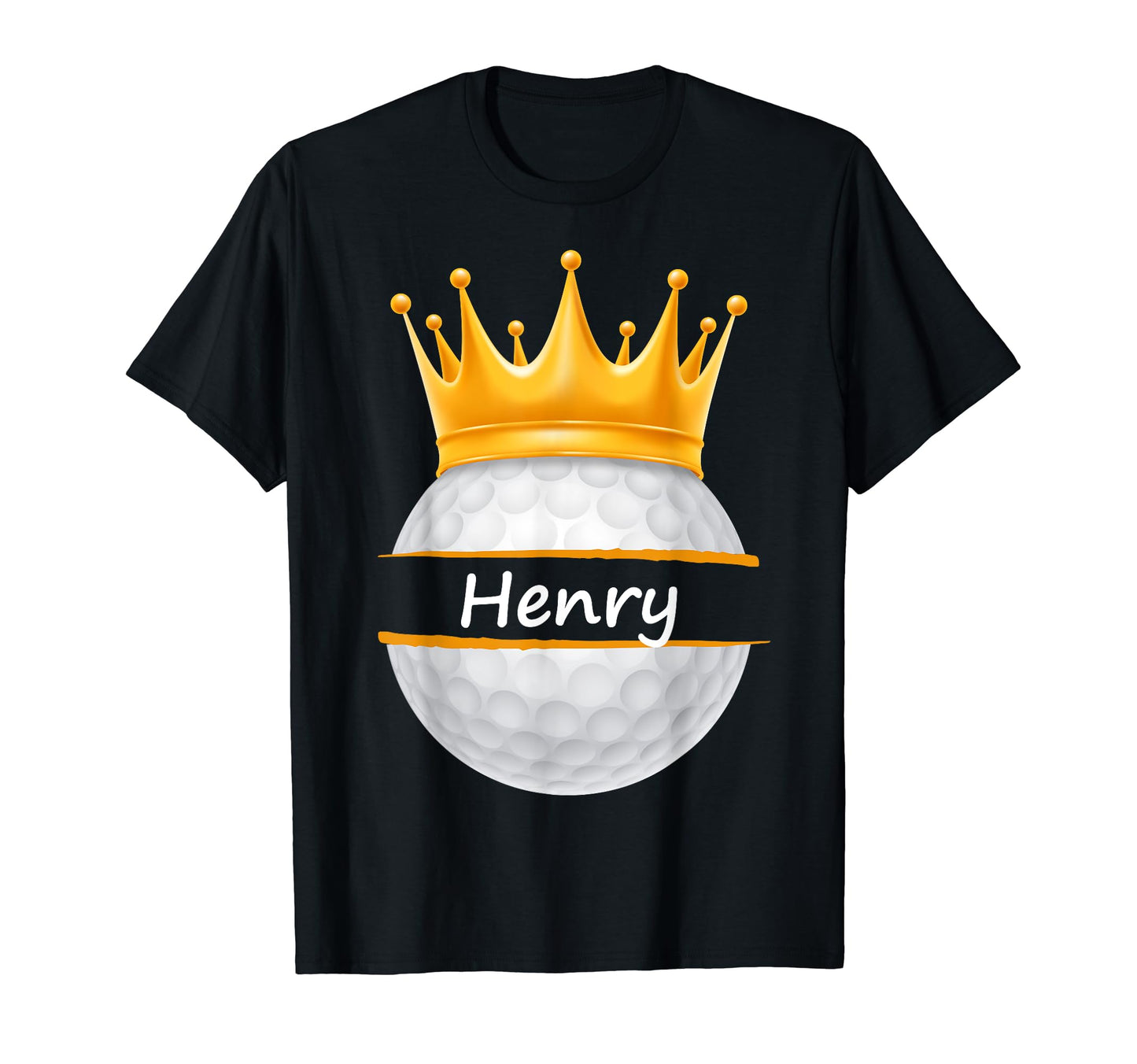 Novelty Golf Personalized Name Henry T-Shirt - Graphic Print for Adults - T-Shirt, Sweatshirt, Hoodie