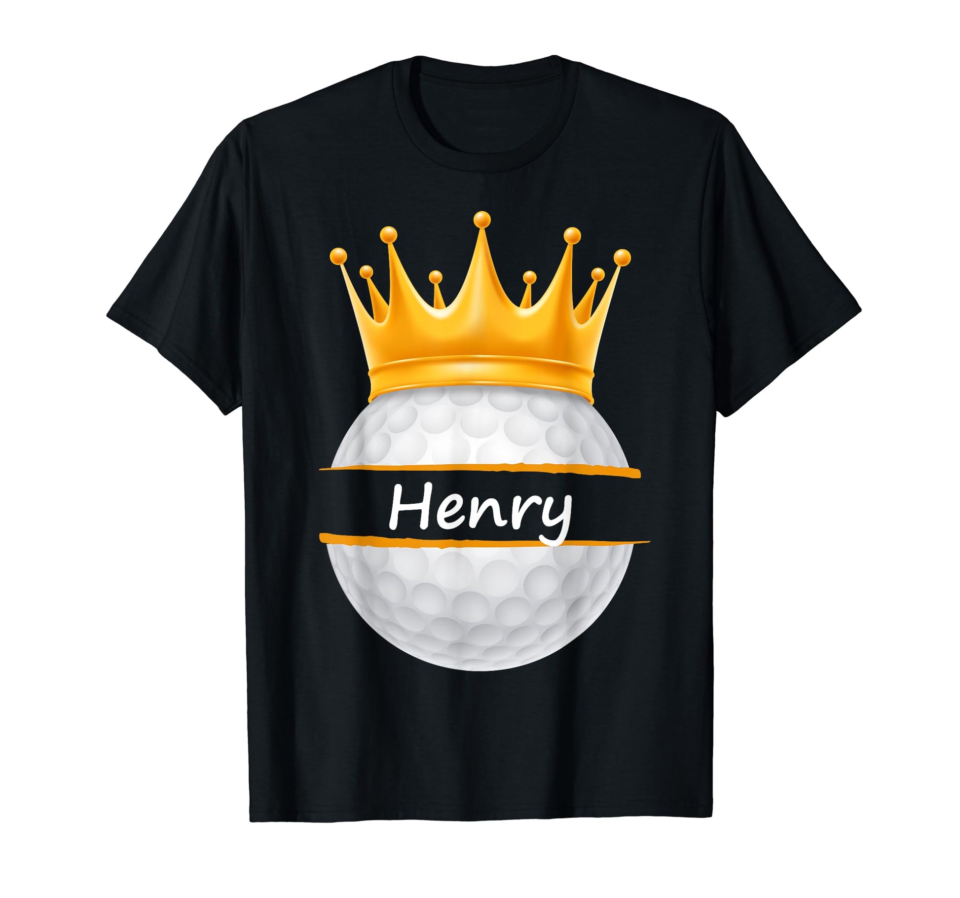 Novelty Golf Personalized Name Henry T-Shirt - Graphic Print for Adults - T-Shirt, Sweatshirt, Hoodie