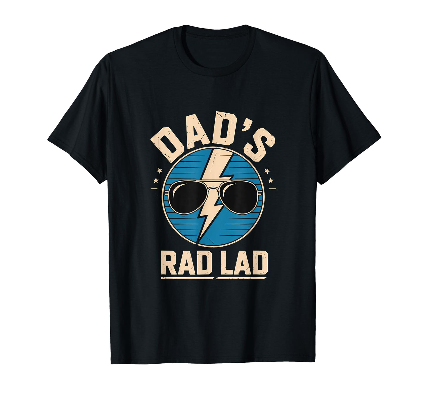 Dads Rad Lad Parent Stylish Father T-Shirt - Trendy Graphic for Adults - T-Shirt, Sweatshirt, Hoodie