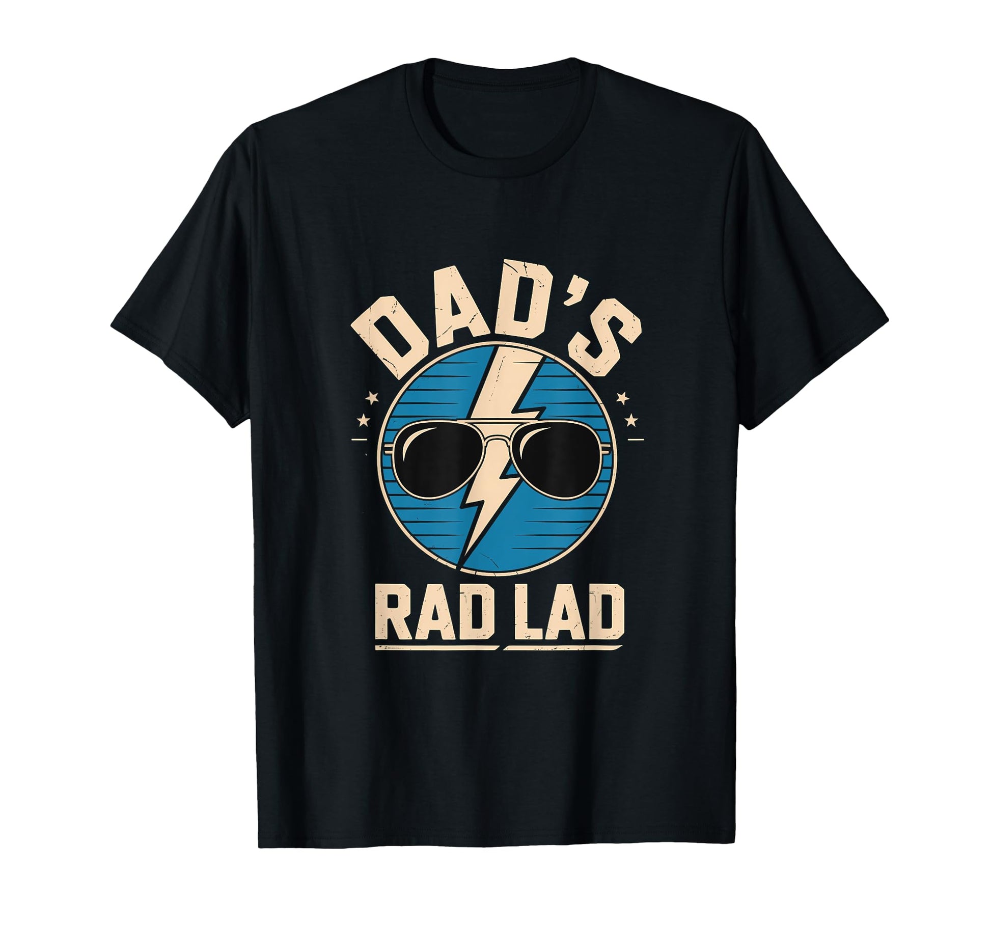 Dads Rad Lad Parent Stylish Father T-Shirt - Trendy Graphic for Adults - T-Shirt, Sweatshirt, Hoodie