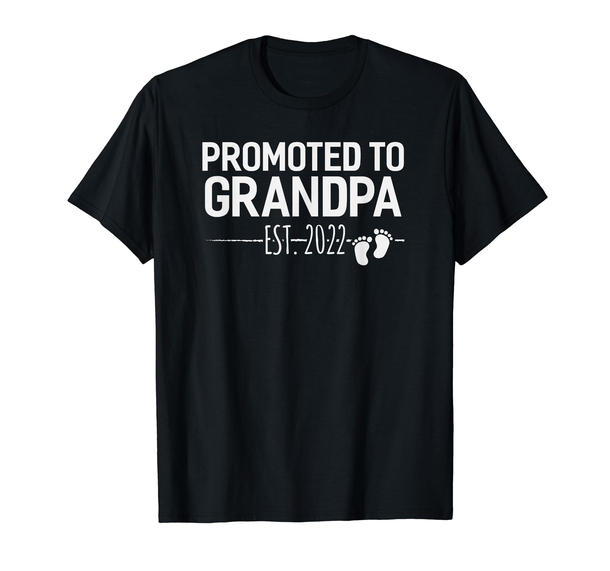 Promoted To Grandpa 2022 Announcement T-Shirt - Graphic Print Unisex - T-Shirt, Sweatshirt, Hoodie