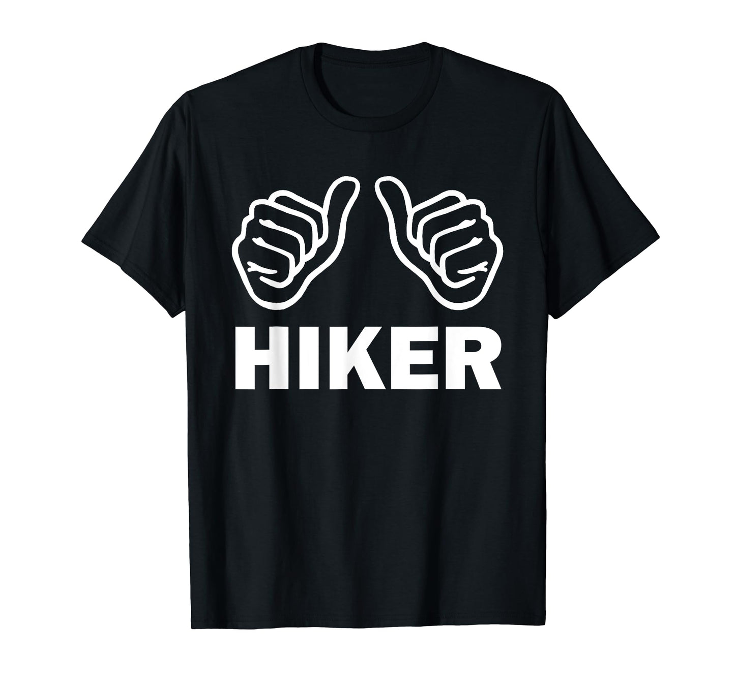 Hiker Dad Funny Hiking Hike Outdoor T-Shirt - Minimalist Print Men Women - T-Shirt, Sweatshirt, Hoodie