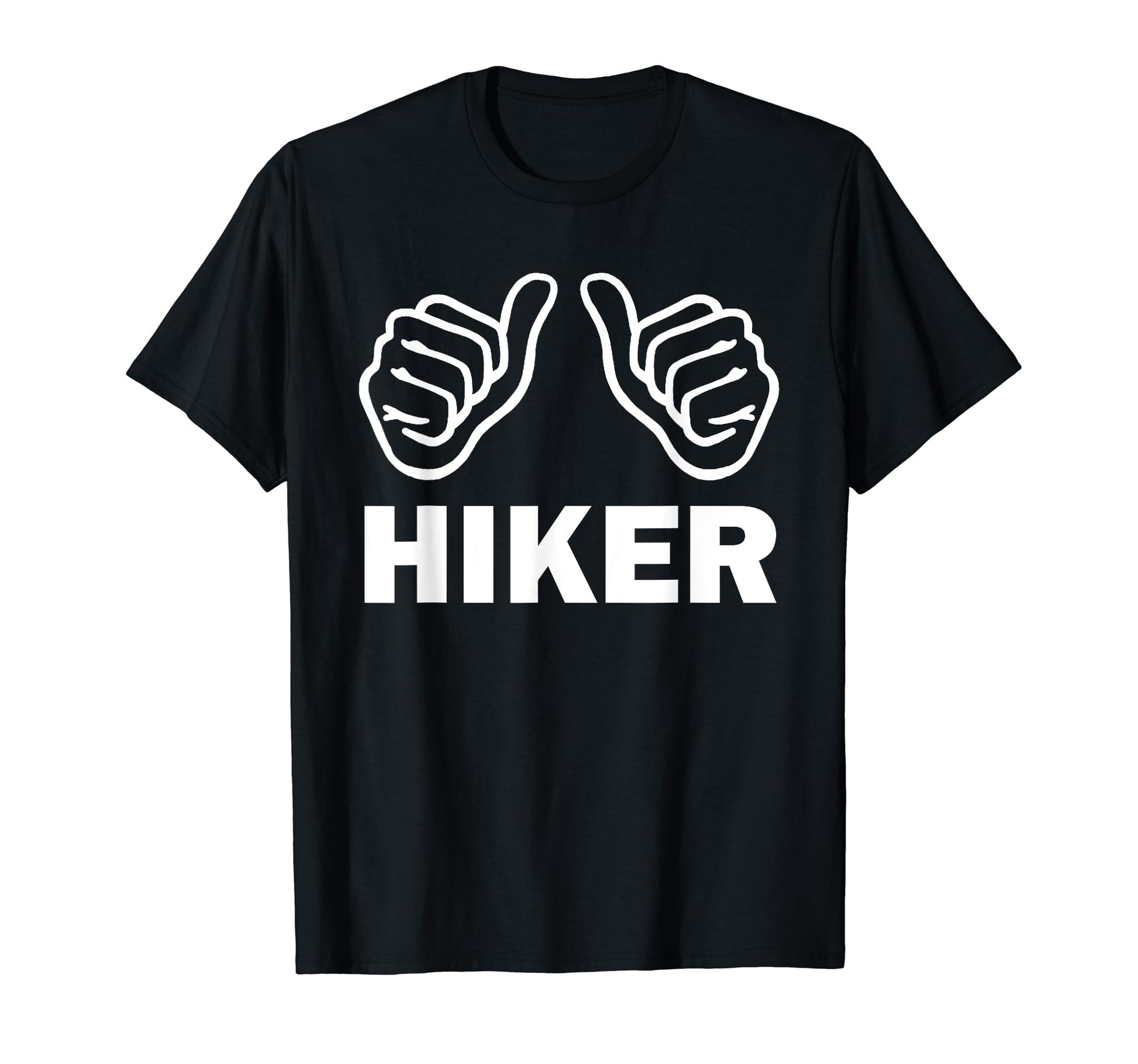 Hiker Dad Funny Hiking Hike Outdoor T-Shirt - Minimalist Print Men Women - T-Shirt, Sweatshirt, Hoodie