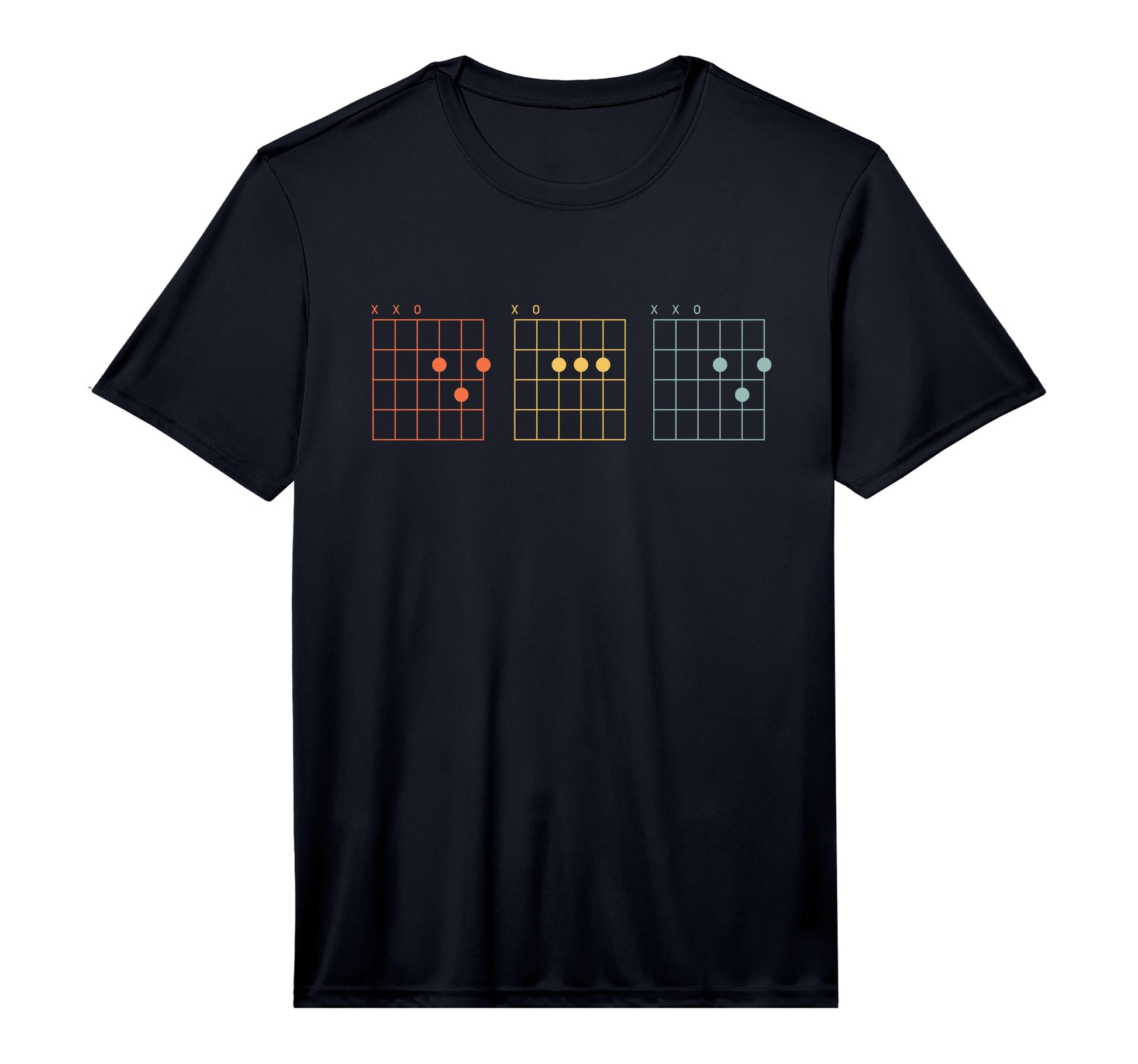 Mens Guitar Best Dad Ever Dad Chords T-Shirt - Novelty Apparel Men Women - T-Shirt, Sweatshirt, Hoodie