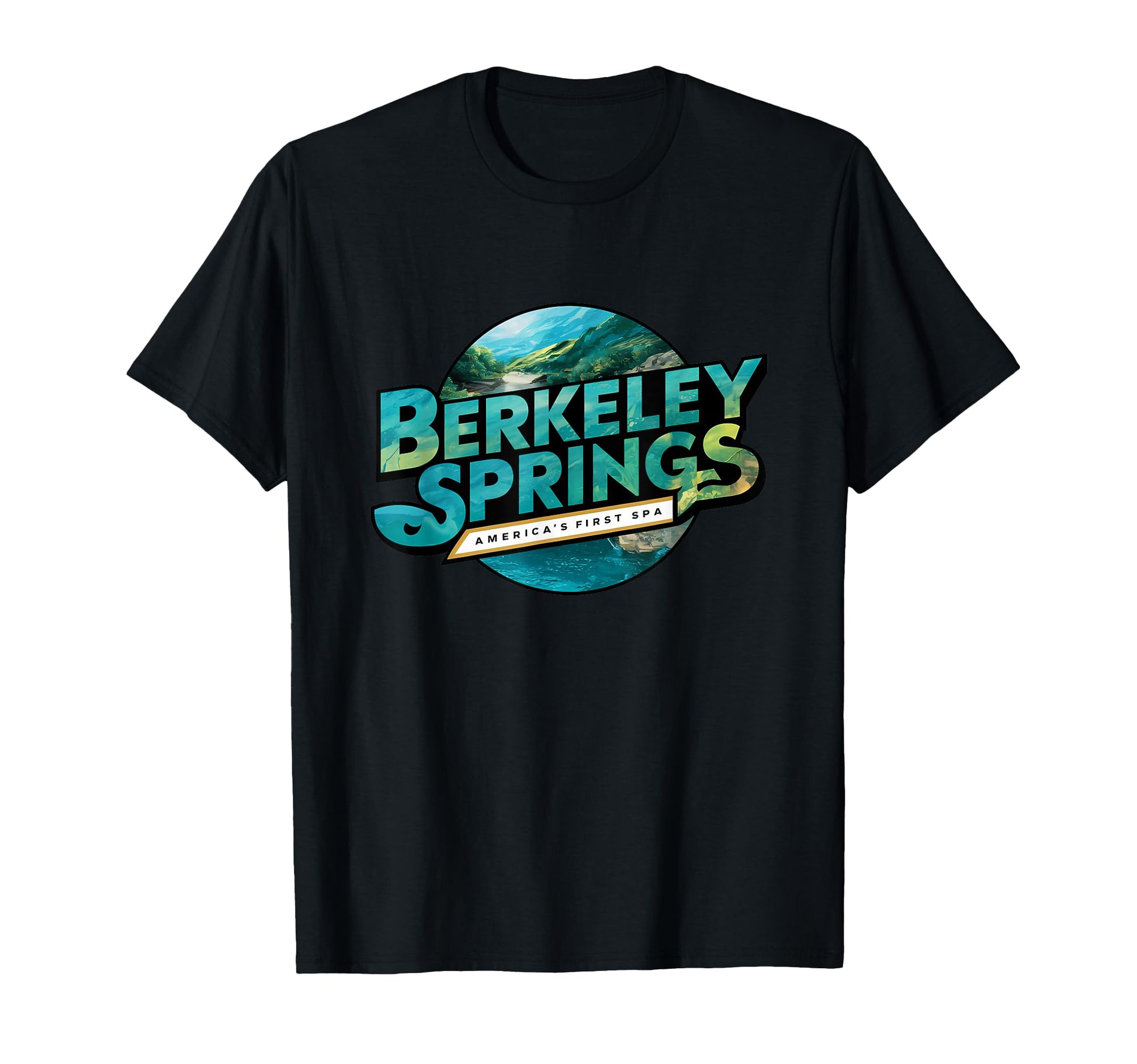 Berkeley Springs West Virginia T-Shirt - Unique Graphic Men Women - T-Shirt, Sweatshirt, Hoodie