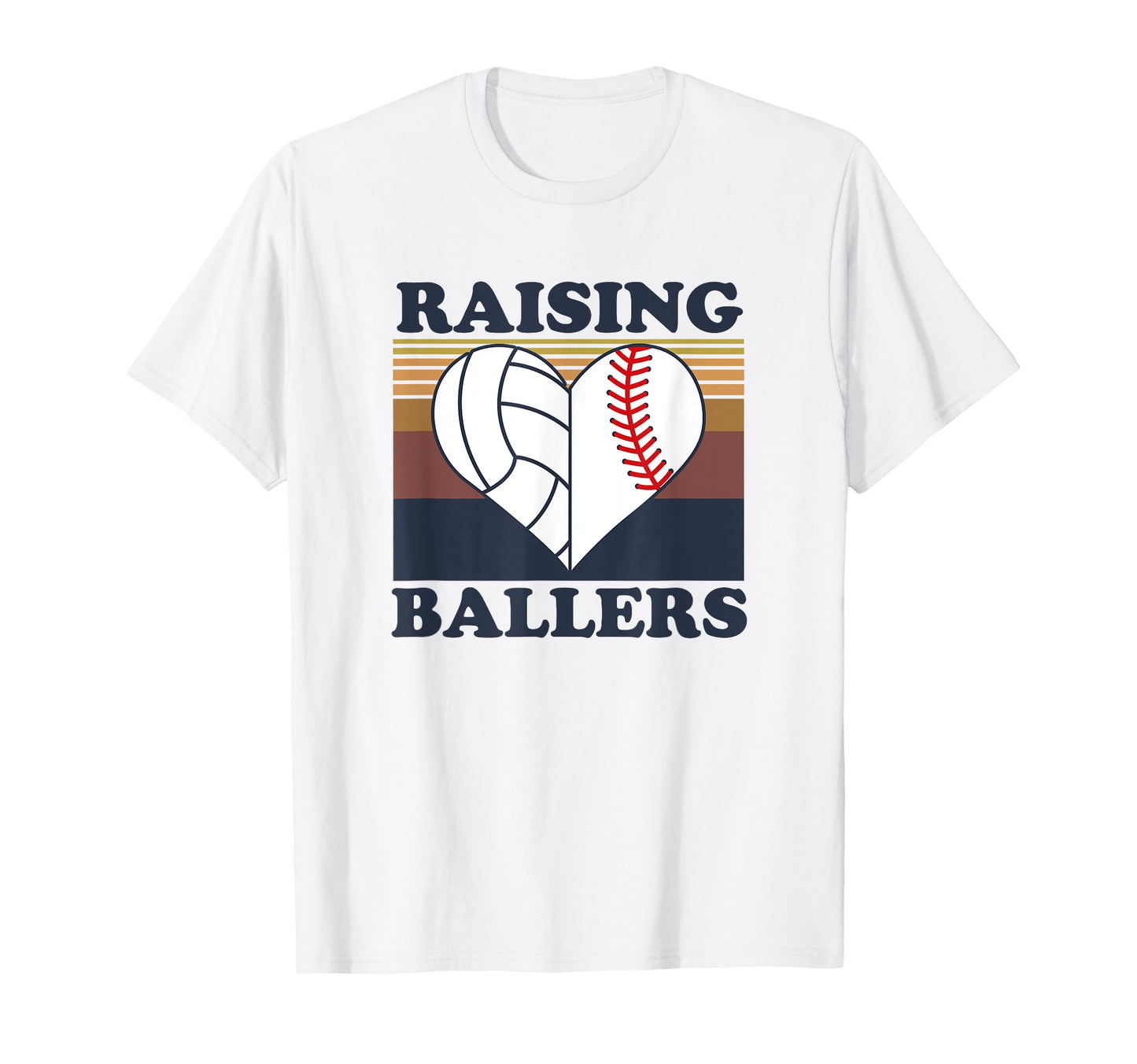 Raising Ballers Mom Or Dad Ballers T-Shirt - Novelty Apparel Men Women - T-Shirt, Sweatshirt, Hoodie