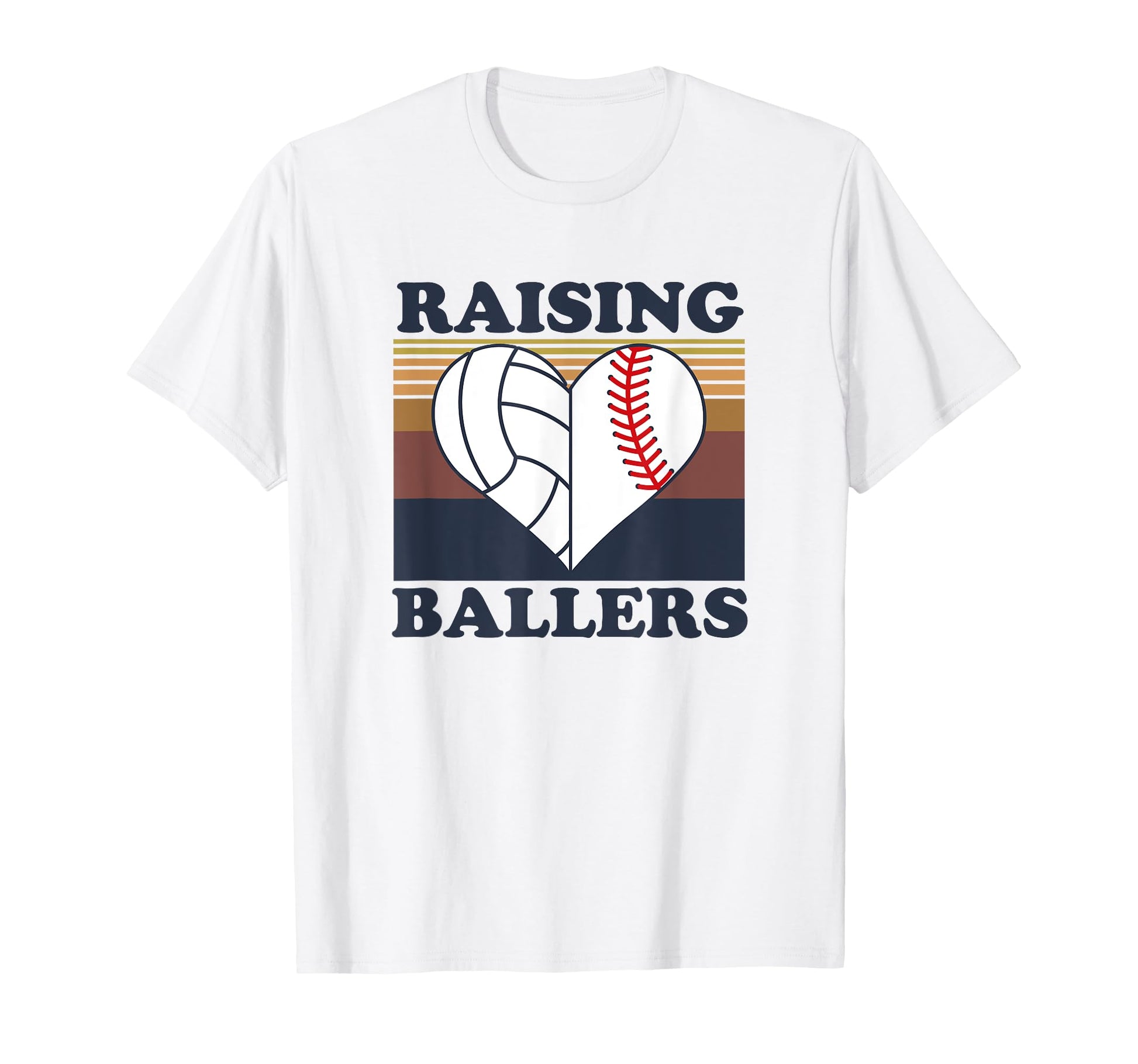 Raising Ballers Mom Or Dad Ballers T-Shirt - Novelty Apparel Men Women - T-Shirt, Sweatshirt, Hoodie
