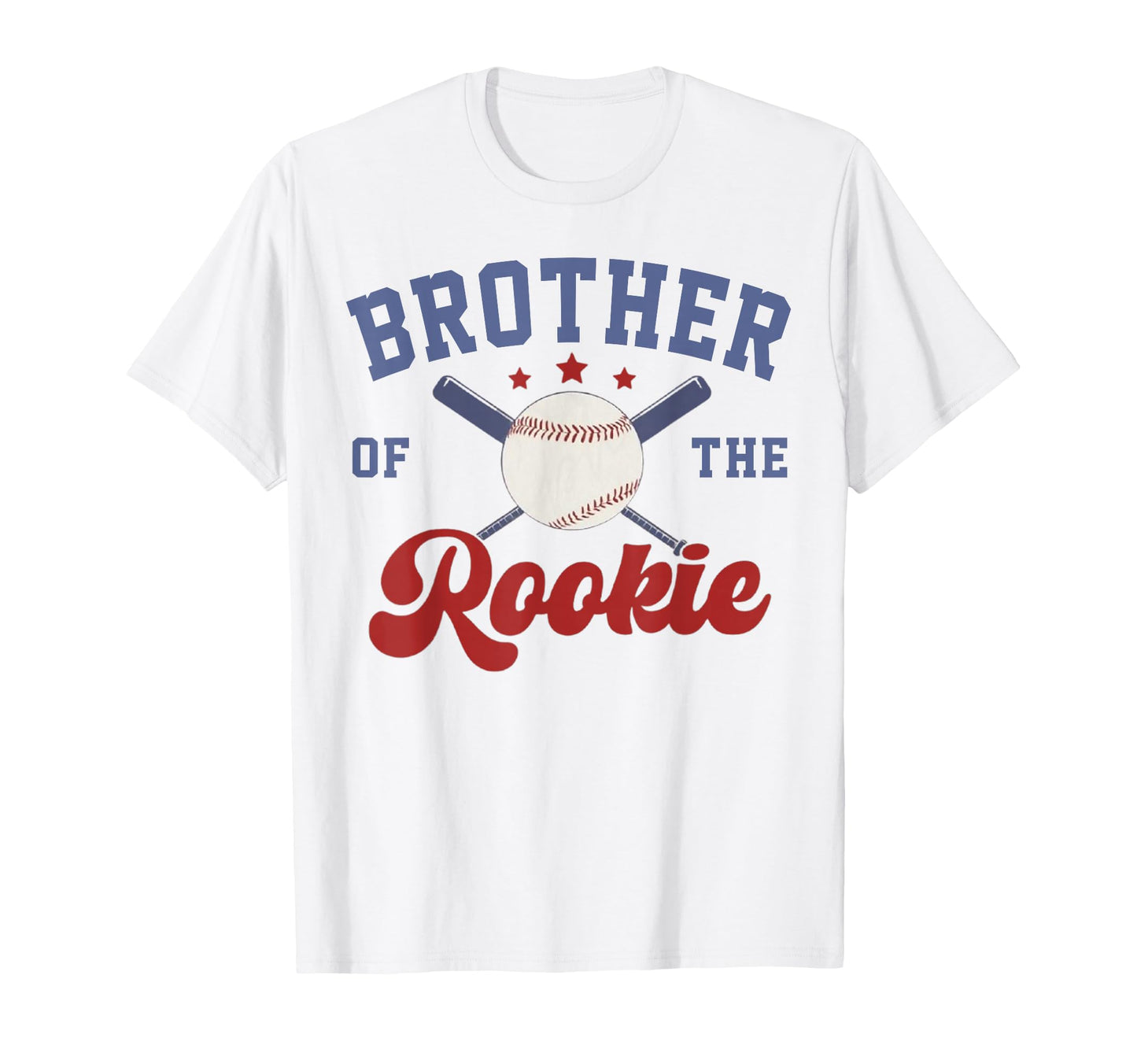 Brother Rookie 1St Birthday Baseball T-Shirt - Custom Art Print Men Women - T-Shirt, Sweatshirt, Hoodie
