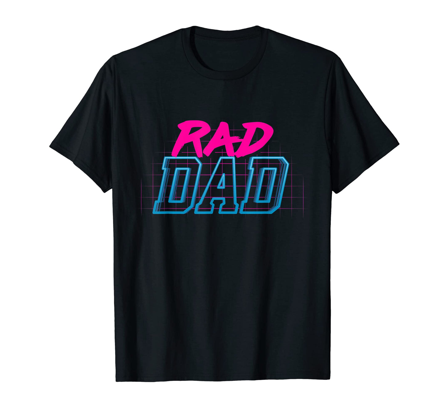Mens Rad Dad 1980S T-Shirt - Unique Graphic Men Women - T-Shirt, Sweatshirt, Hoodie