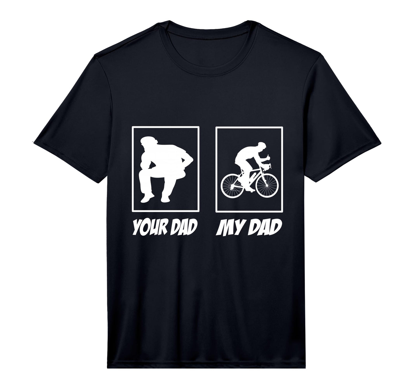 Mens Your Dad My Dad Gravel Bike T-Shirt - Casual Everyday Wear for Adults - T-Shirt, Sweatshirt, Hoodie