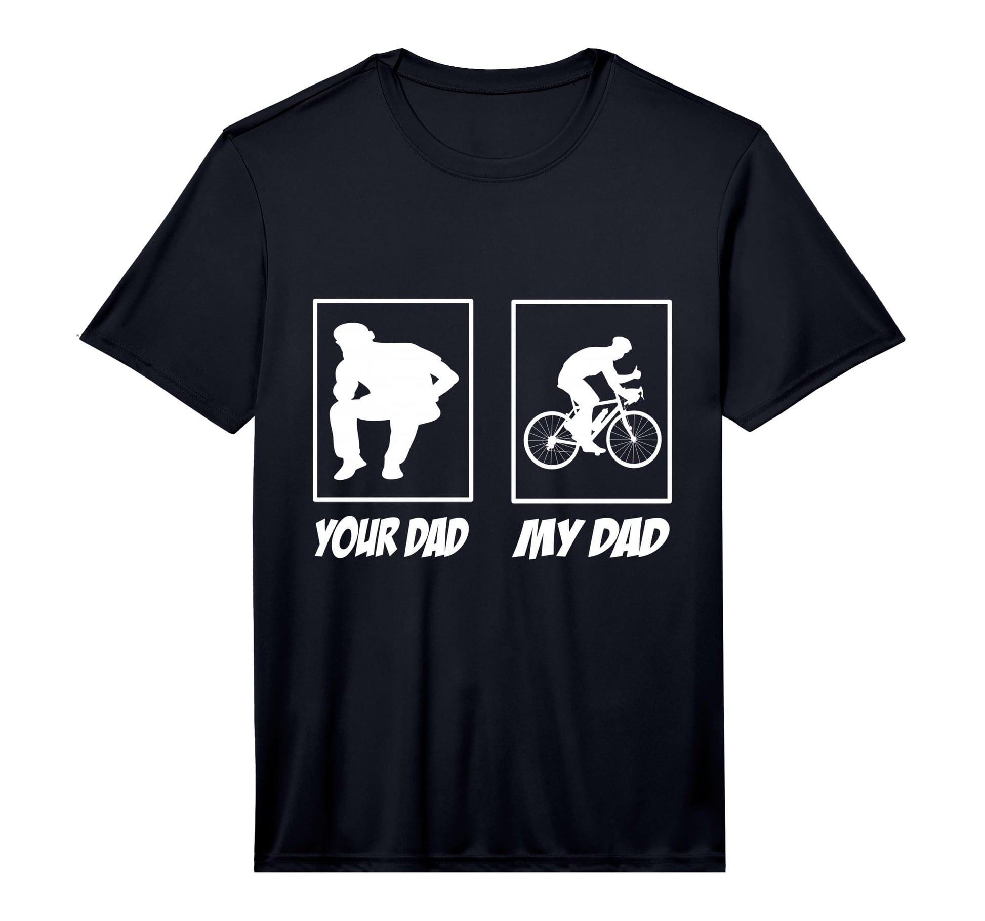 Mens Your Dad My Dad Gravel Bike T-Shirt - Casual Everyday Wear for Adults - T-Shirt, Sweatshirt, Hoodie