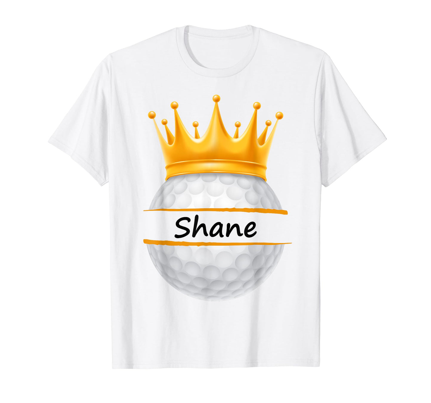 Novelty Golf Personalized Name Shane T-Shirt - Graphic Print Men Women - T-Shirt, Sweatshirt, Hoodie
