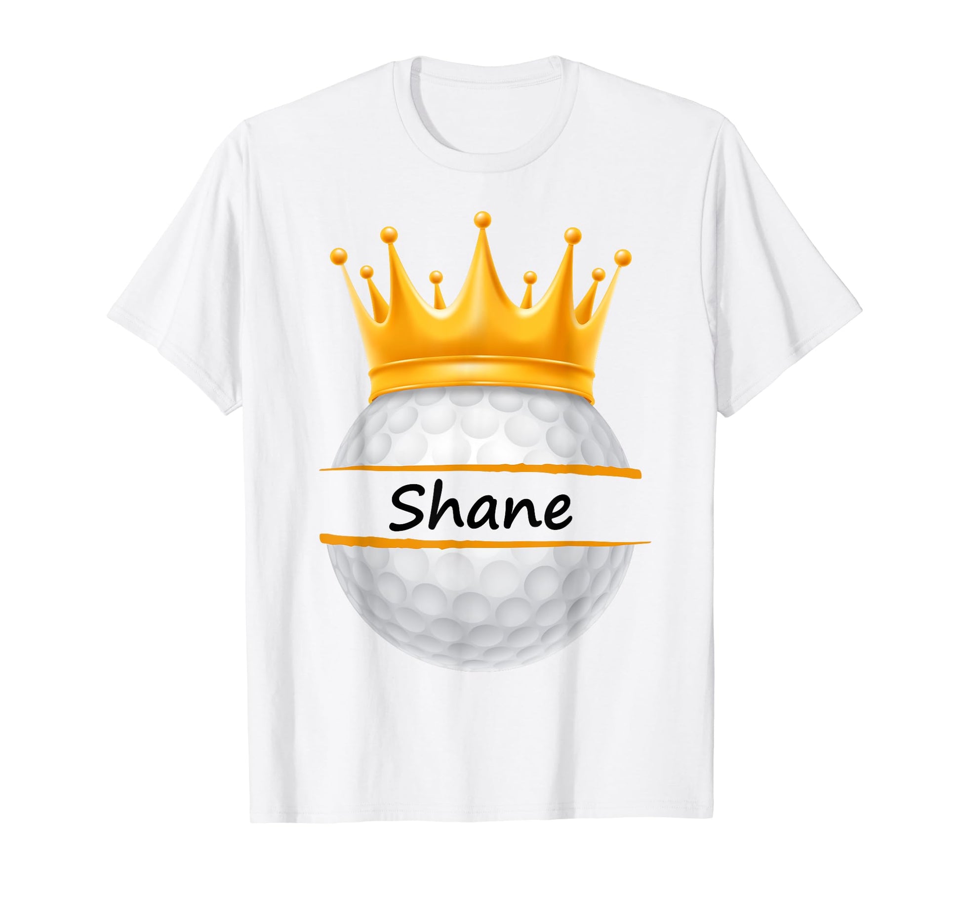 Novelty Golf Personalized Name Shane T-Shirt - Graphic Print Men Women - T-Shirt, Sweatshirt, Hoodie