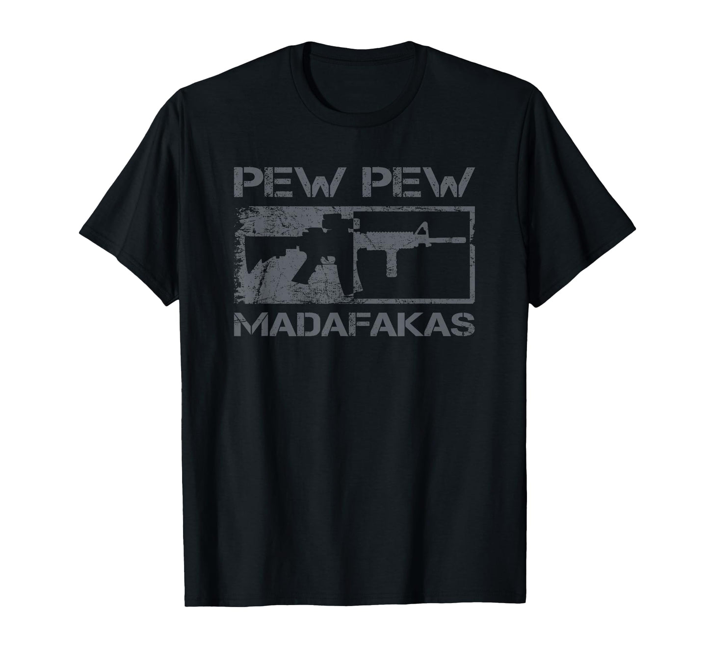 Pew Pew Madafakas Pro Guns Owner T-Shirt - Aesthetic Graphic for Adults - T-Shirt, Sweatshirt, Hoodie