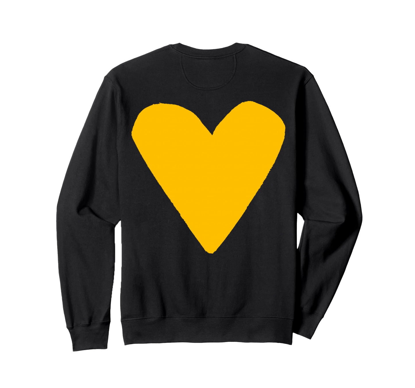 Pop Art Big Backprint Heart Tees Hoodie - Aesthetic Graphic Unisex - T-Shirt, Sweatshirt, Hoodie